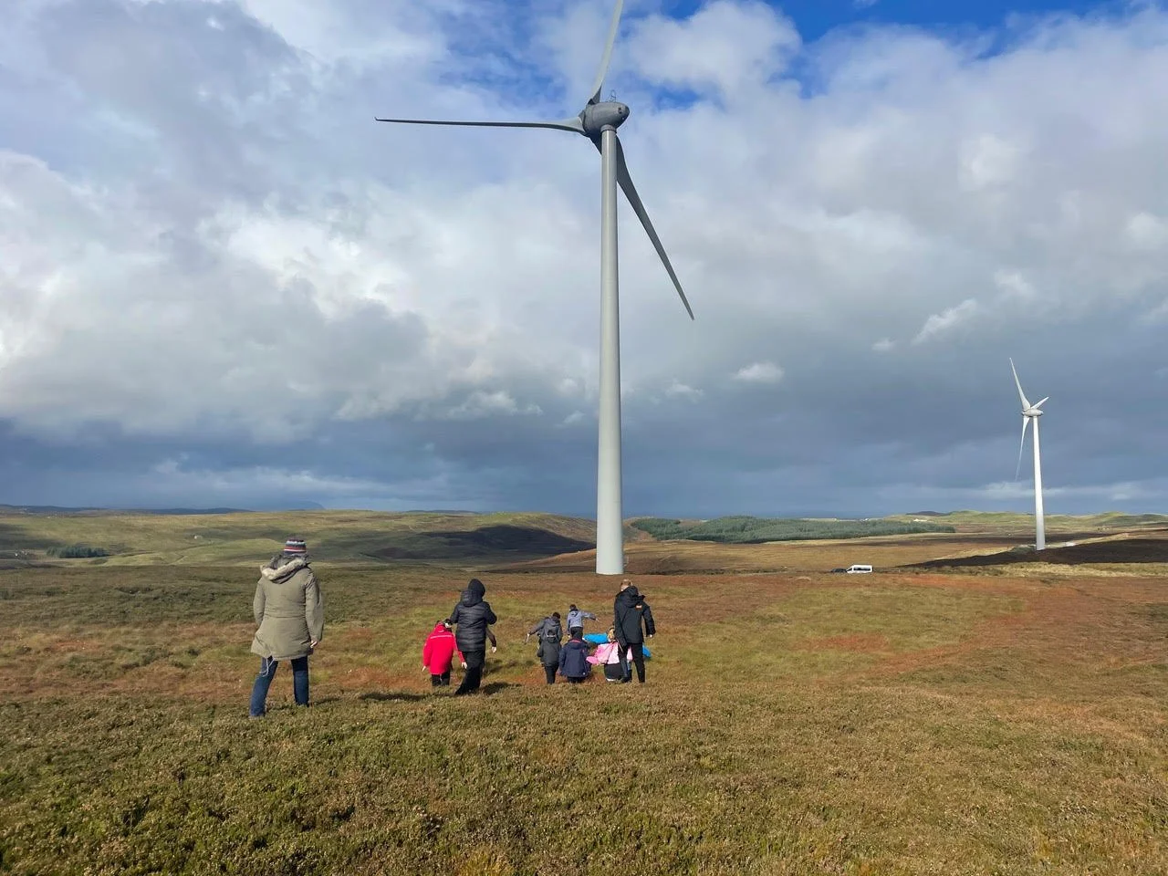 Bettyhill Wind Farm welcomes school visit