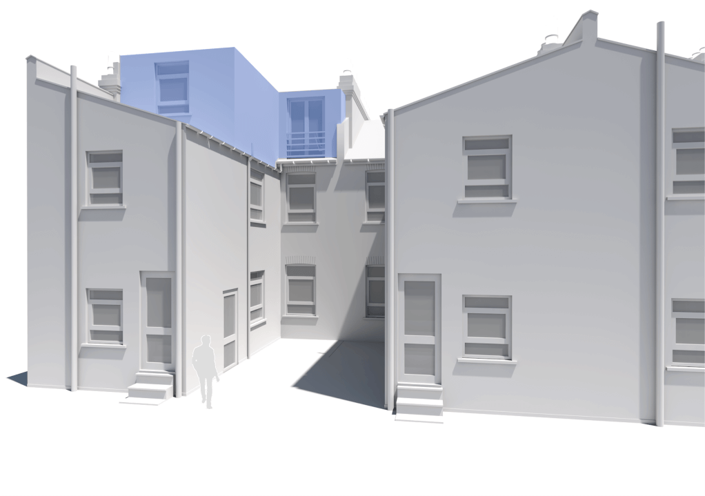 End Of Terrace L-Shape Dormer Loft Conversion