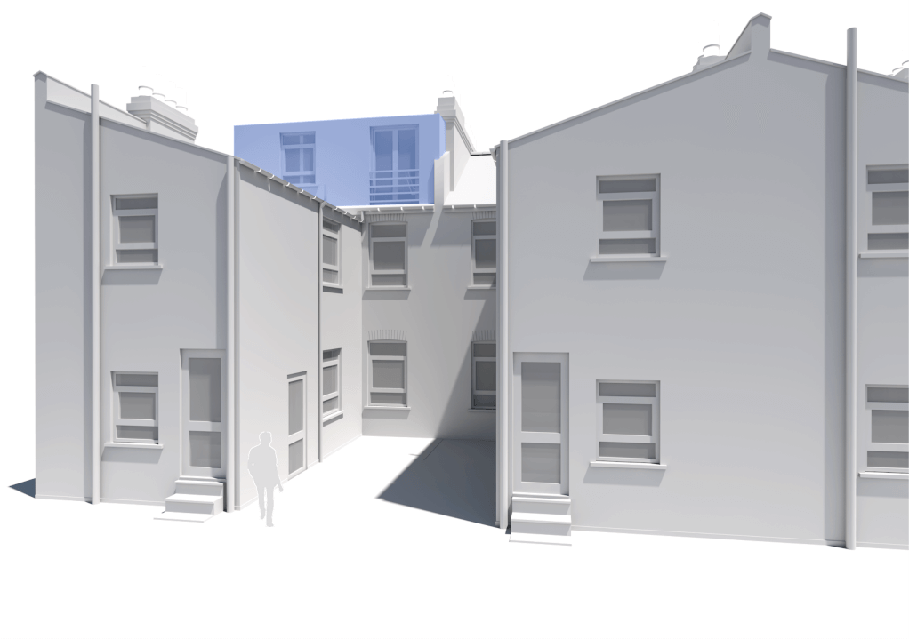 End Of Terrace Single Dormer Loft Conversion