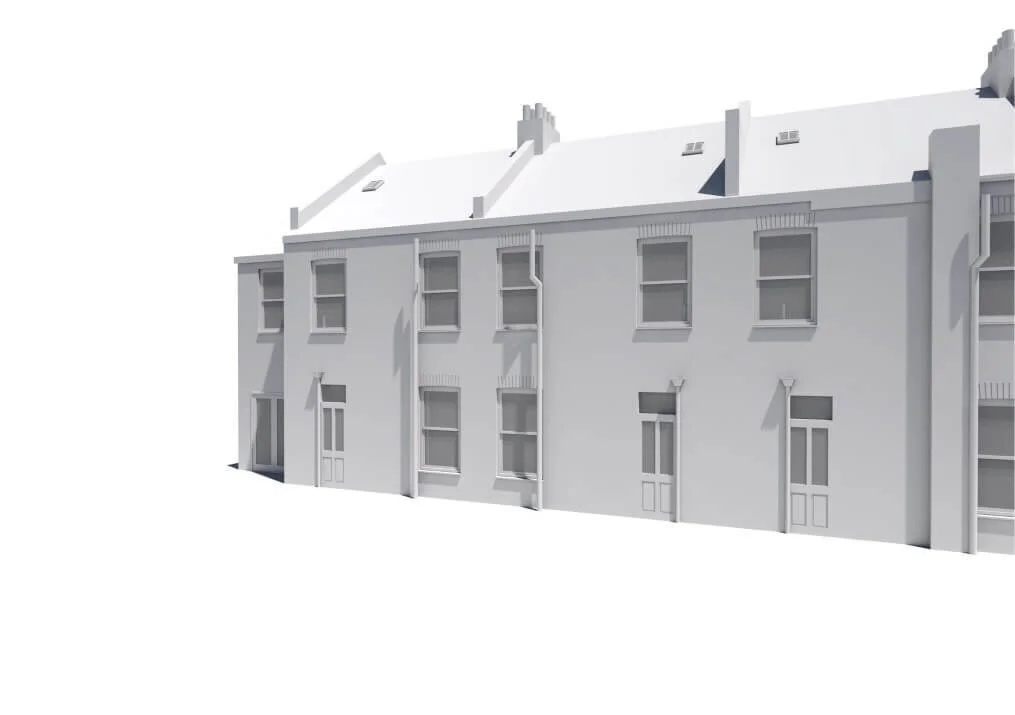 End Of Terrace Double Storey Side Extension