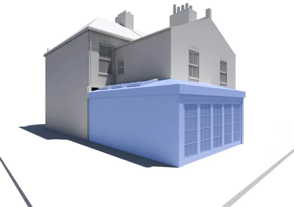 Semi-Detached Wrap Around Extension