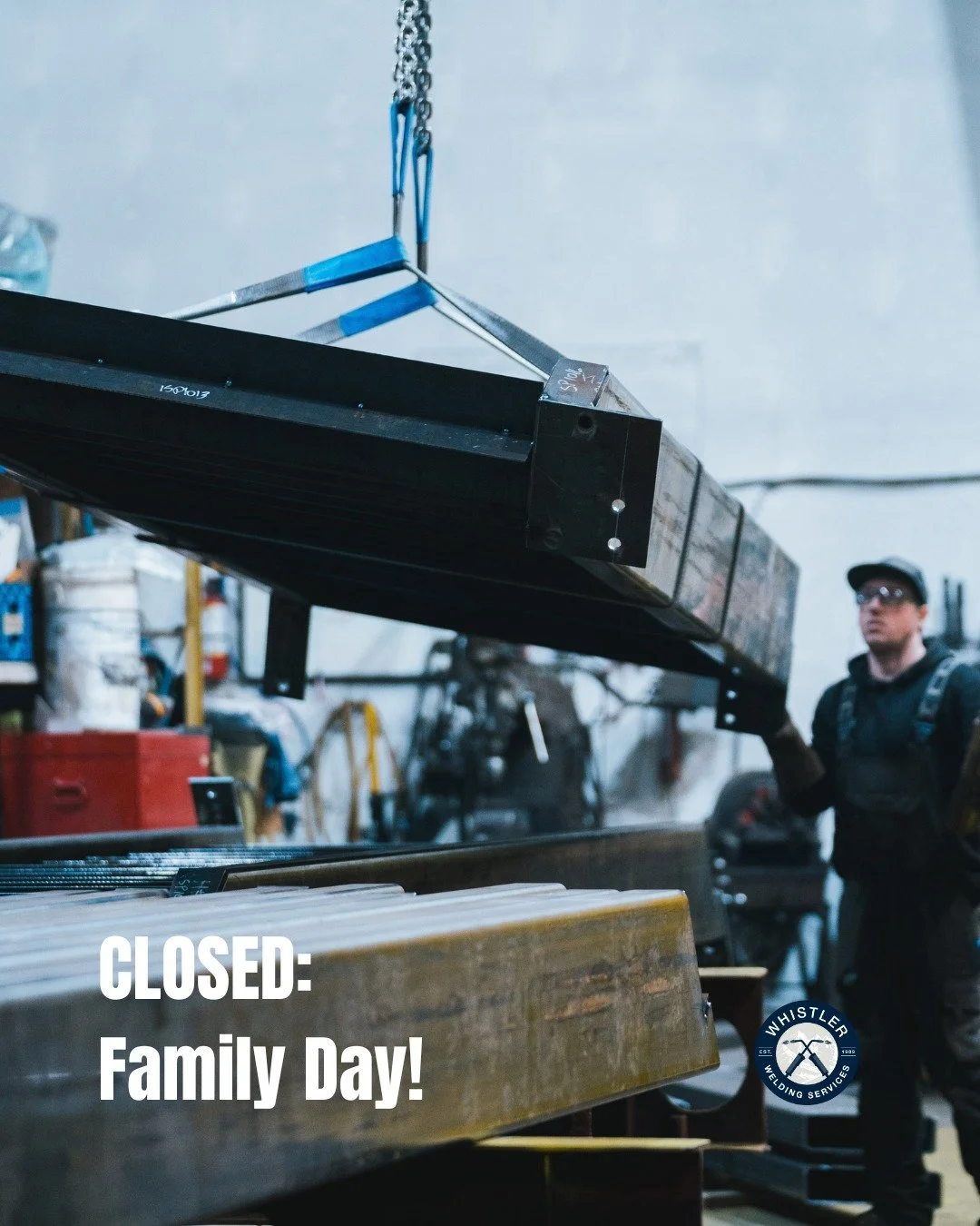 From our team to yours, Happy Family Day. Hope you all enjoy the extra time with your loved ones. We&rsquo;ll see you back in the Shop &amp; Office tomorrow. 

#whistlerweldingservices #seatosky