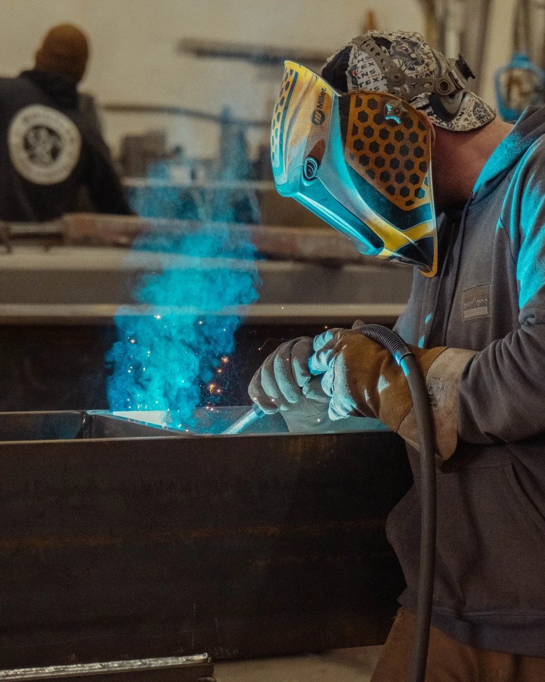 Dialing in welds that keep everything tied together, from brace bays to primary connections. 

It&rsquo;s the kind of work you don&rsquo;t always see once the building goes up, but it&rsquo;s doing the heavy lifting behind the scenes.