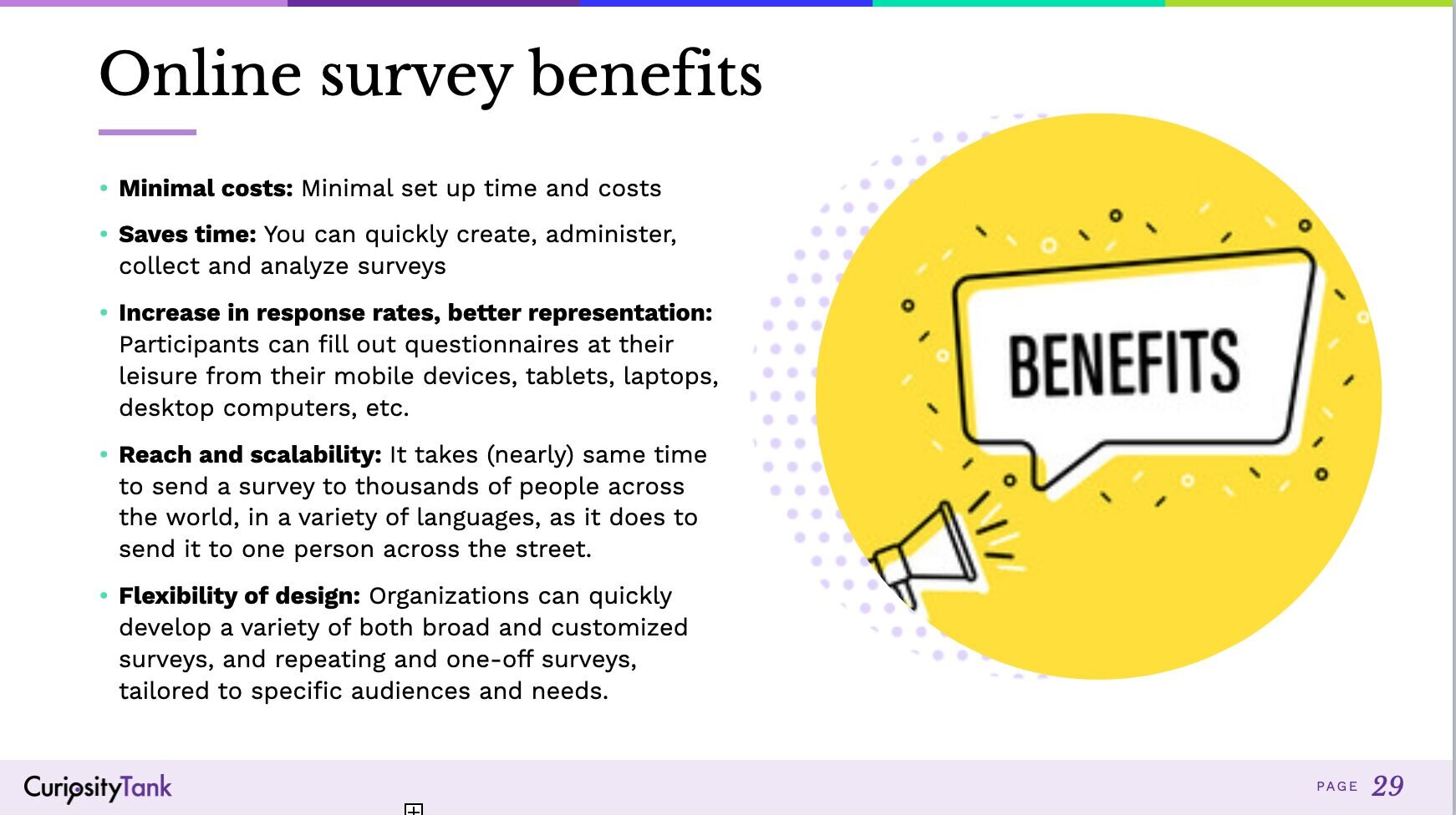 What other languages are available for the online survey?