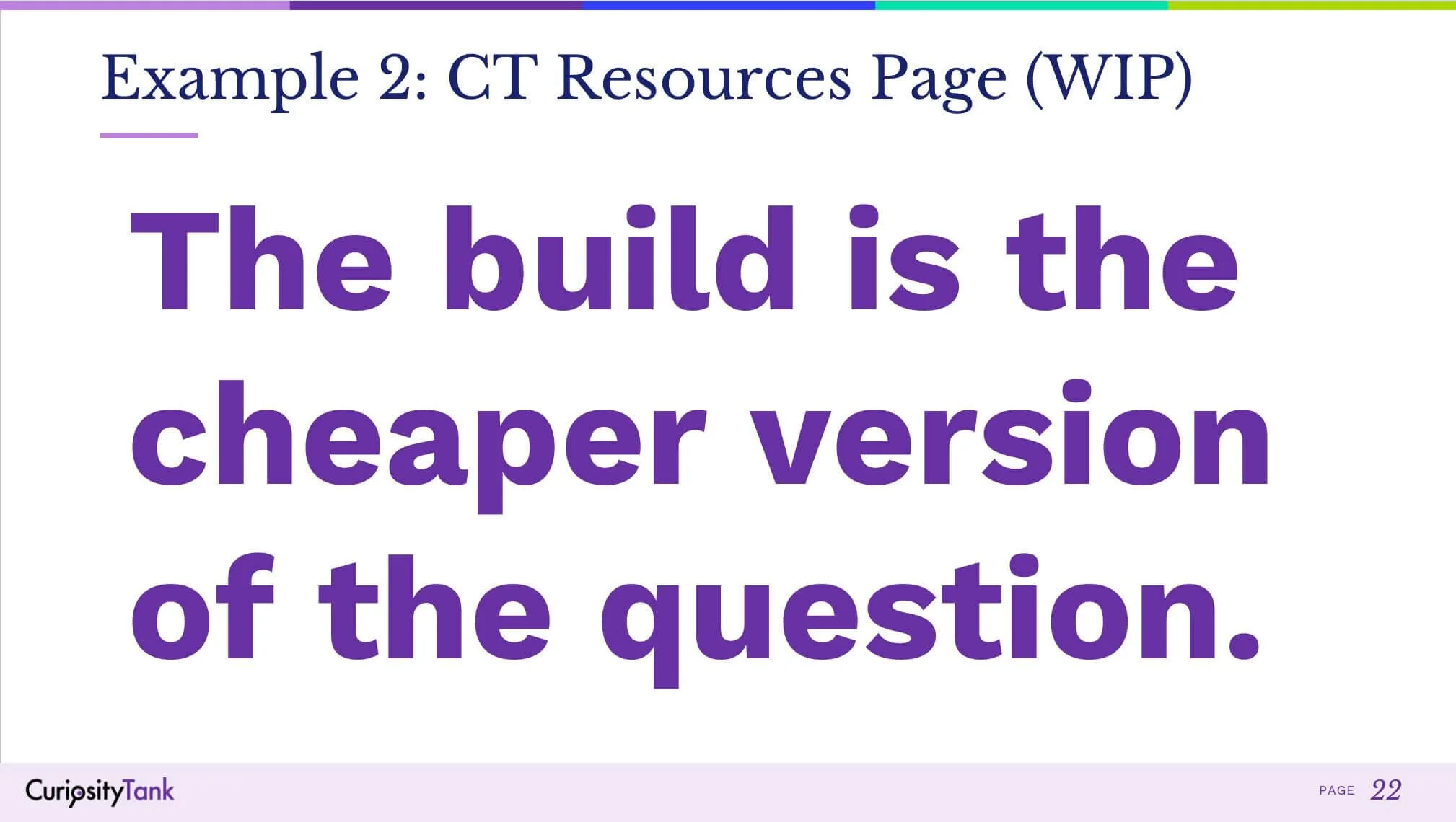 Example 2: CT Resources Page