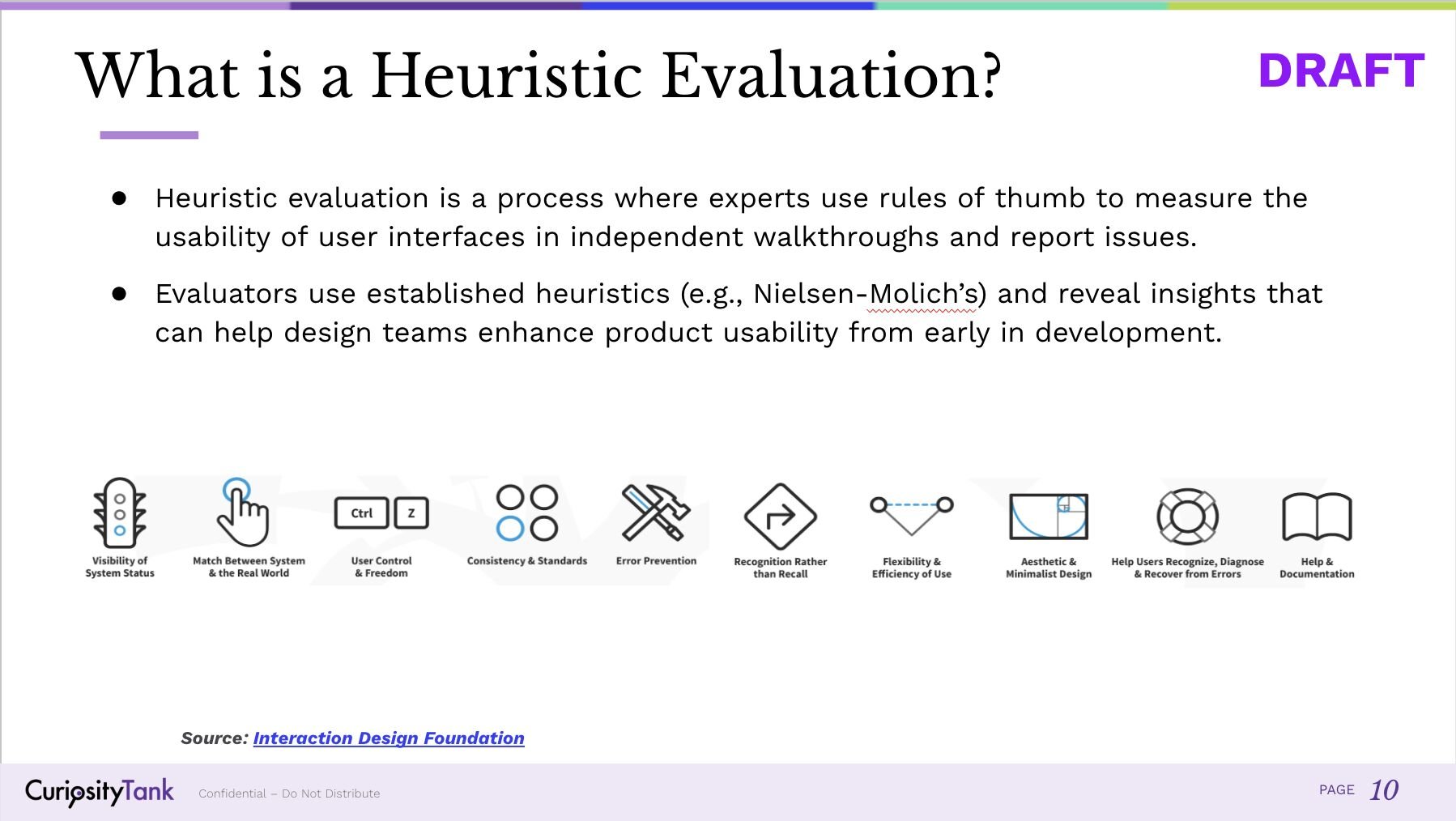 Heuristic evaluations for accessibility decisions: a systematic