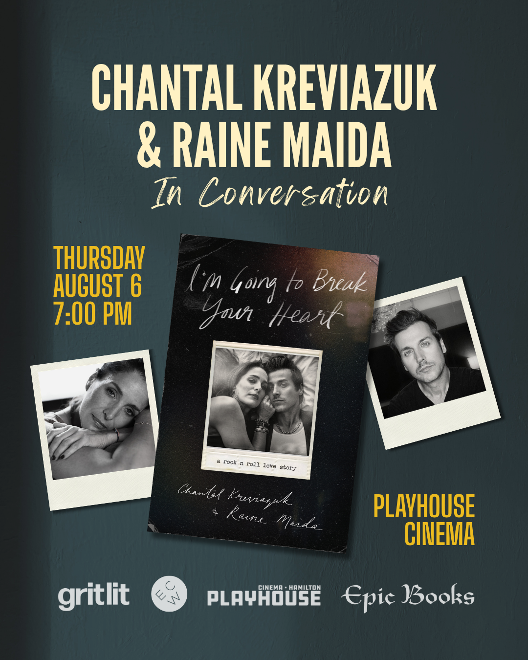 Chantal Kreviazuk &amp; Raine Maida: In Conversation at the Playhouse Cinema