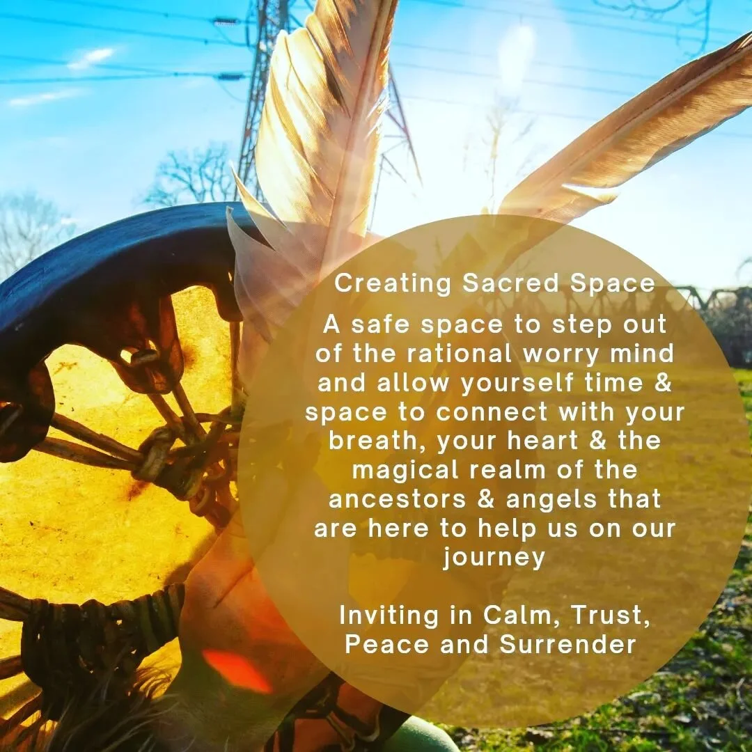 My practice connecting and praying to our ancestors, elders, angels, guides, all higher vibrational beings..

This way of being is holding sacred space and Ceremony for ourselves
.
Unfolding and breaking past our ancestral limited energy and tapping 