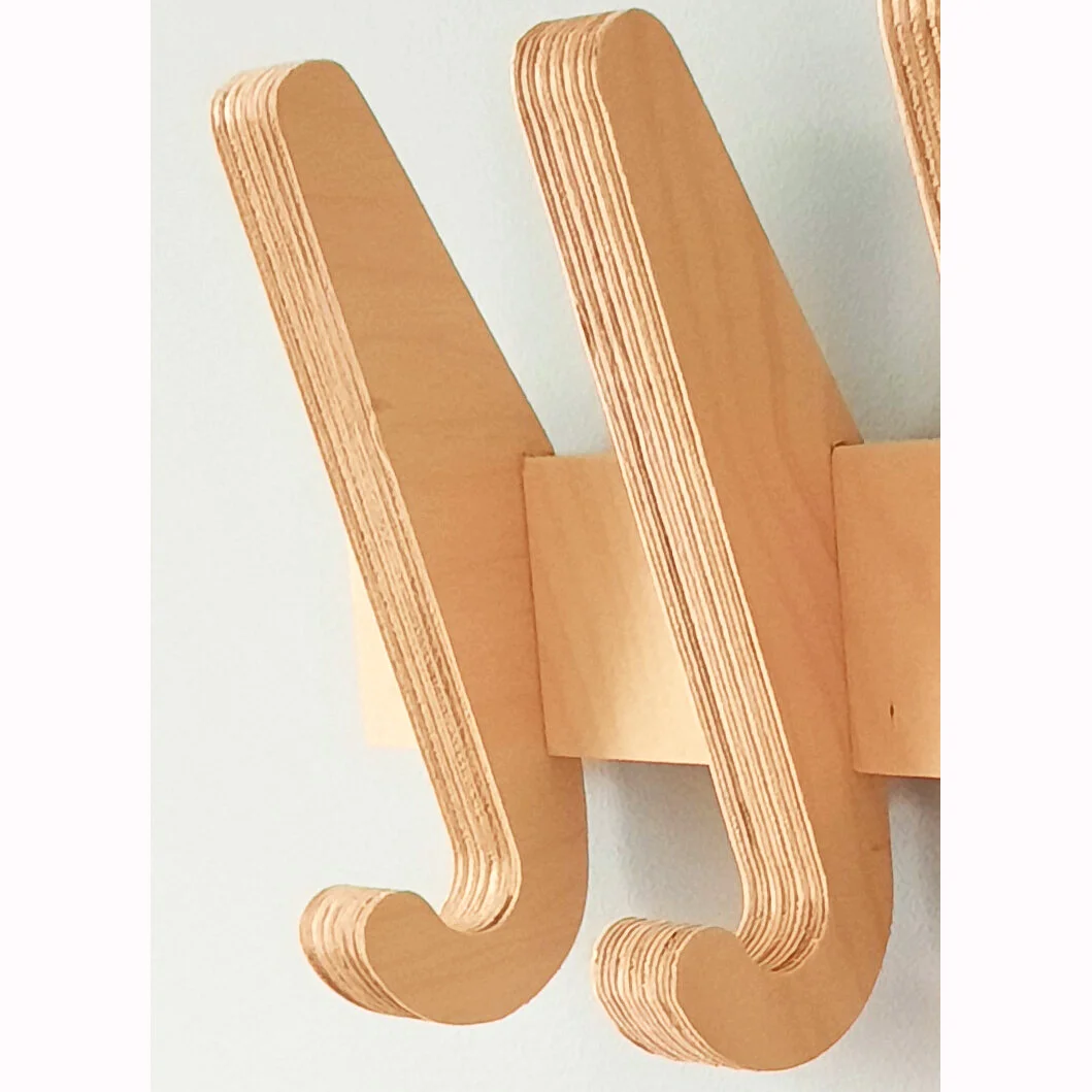 Plywood coat hooks hotsell