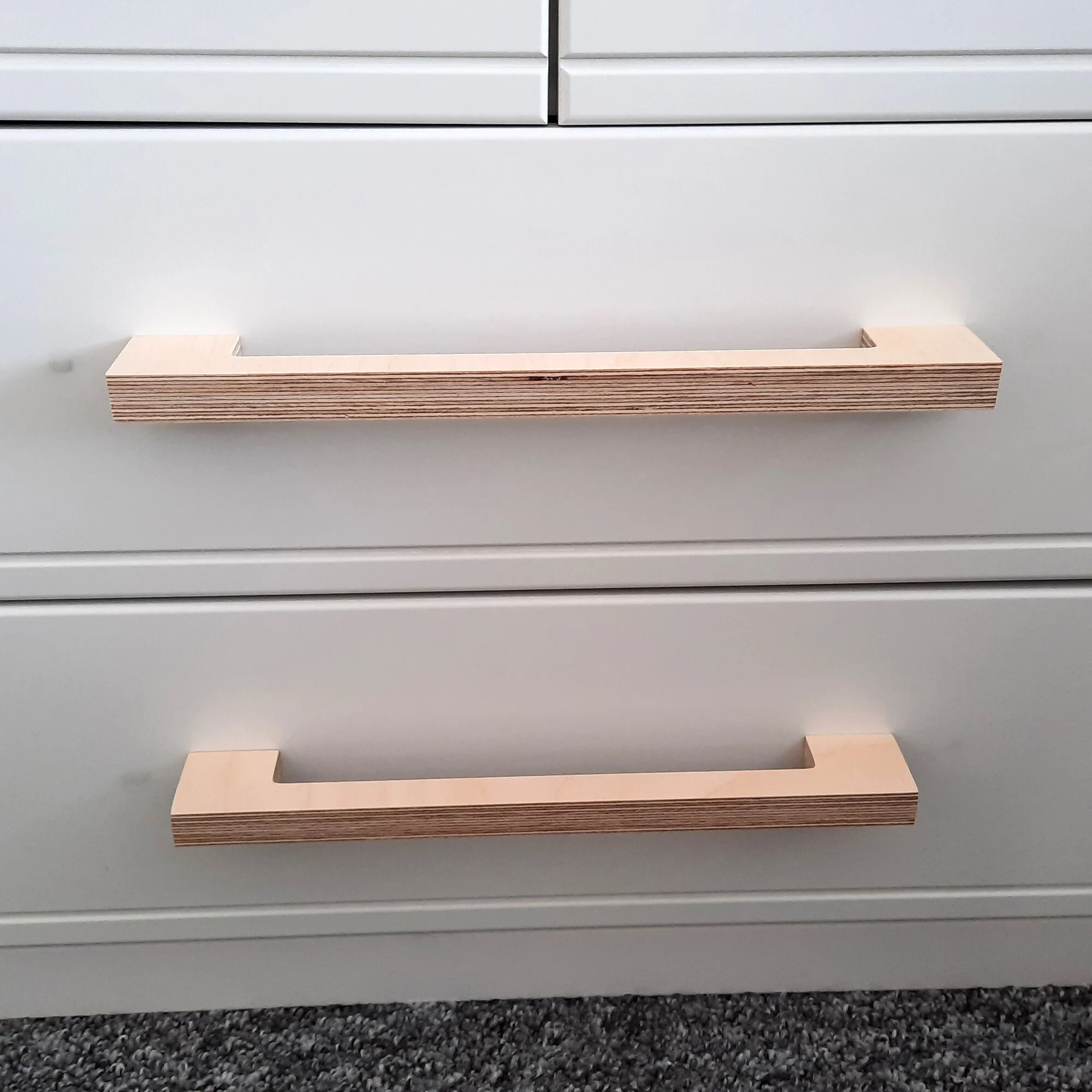 Slimline Plywood Handles — Dust Shack