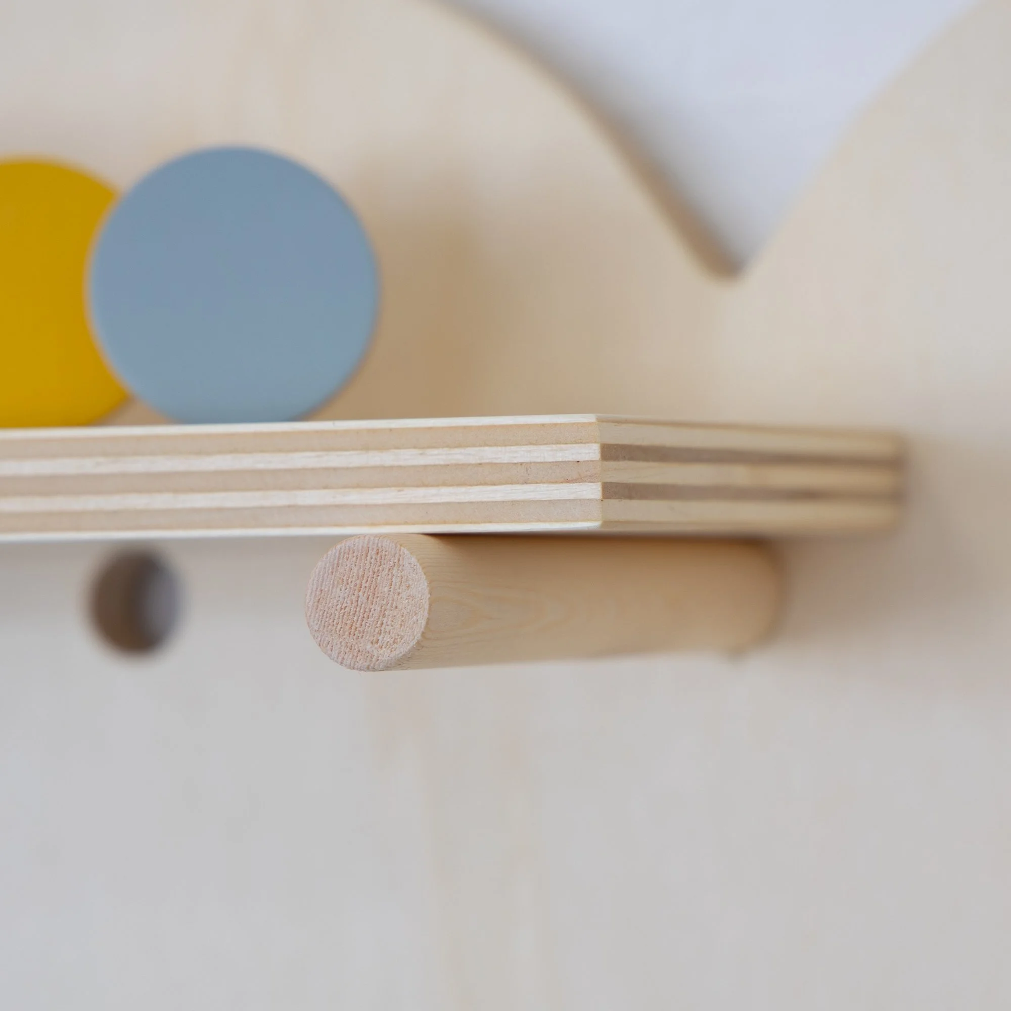 Plywood Wall Mounted Pegboard — Dust Shack