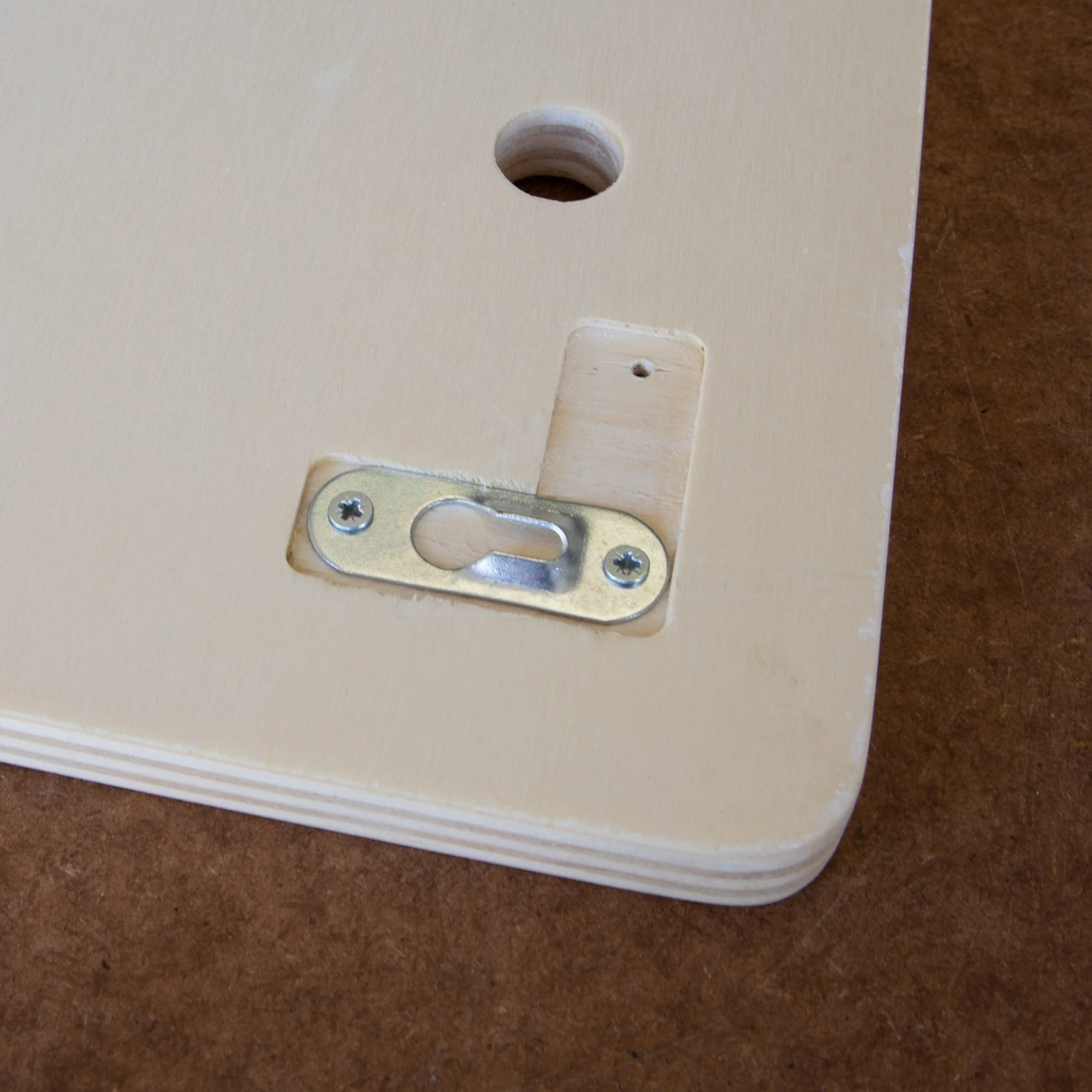 Plywood Wall Mounted Pegboard — Dust Shack