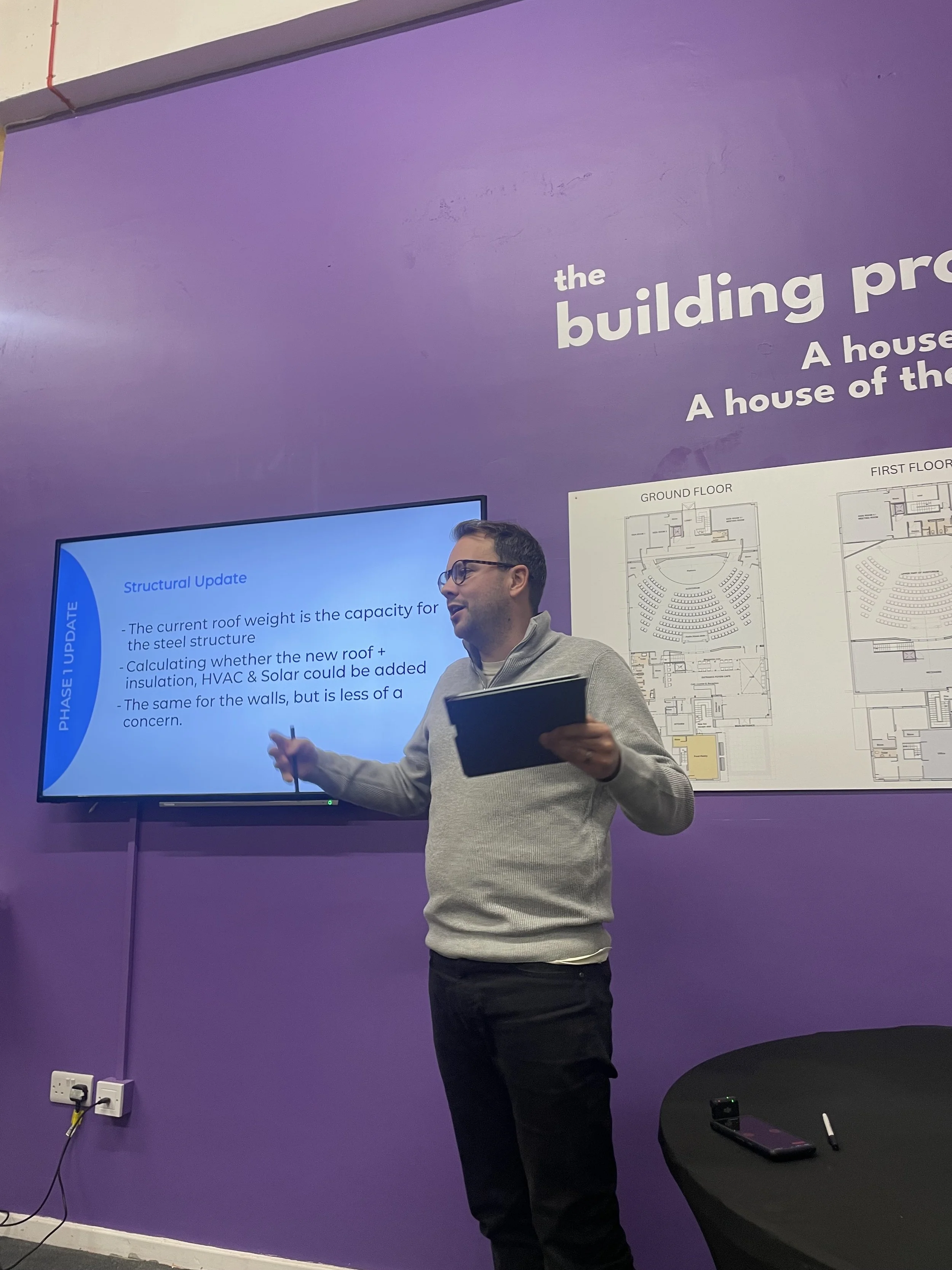 Building Project Update Meeting