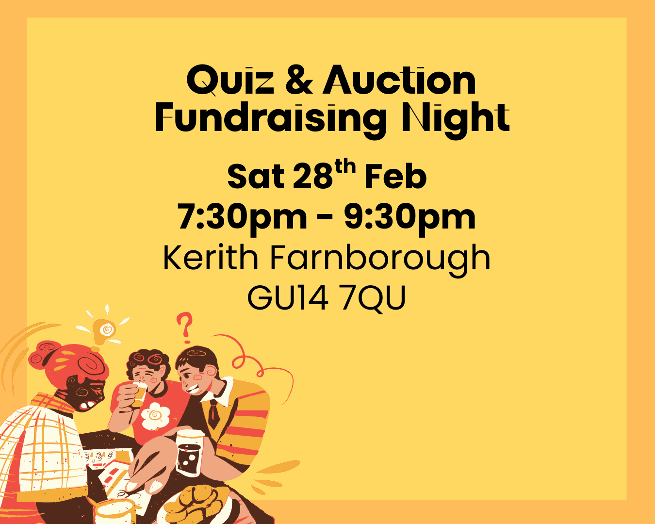 Quiz &amp; Auction Night!