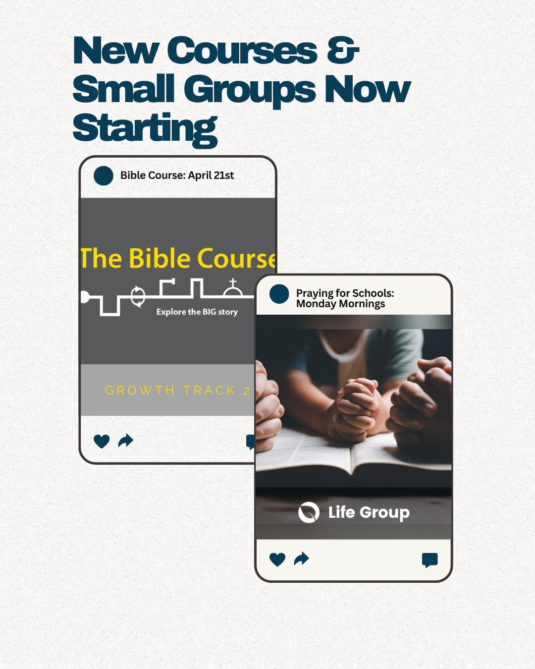 Who are you gathering with this term.. groups start this week! 