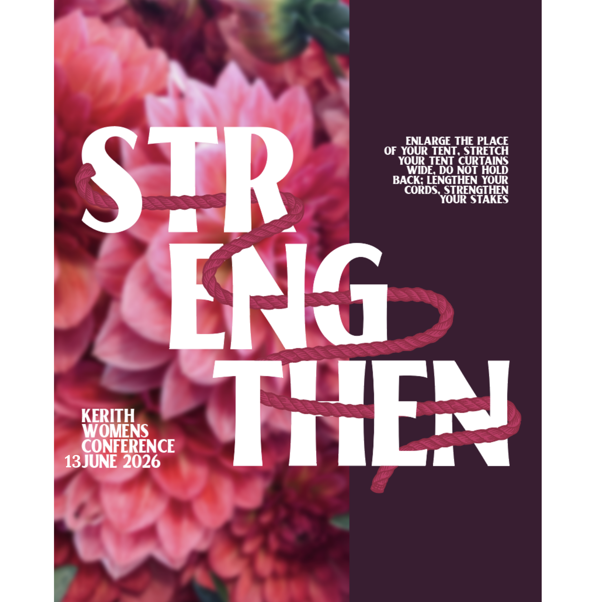 Strengthen- Kerith Women’s Conference June 13th 2026
