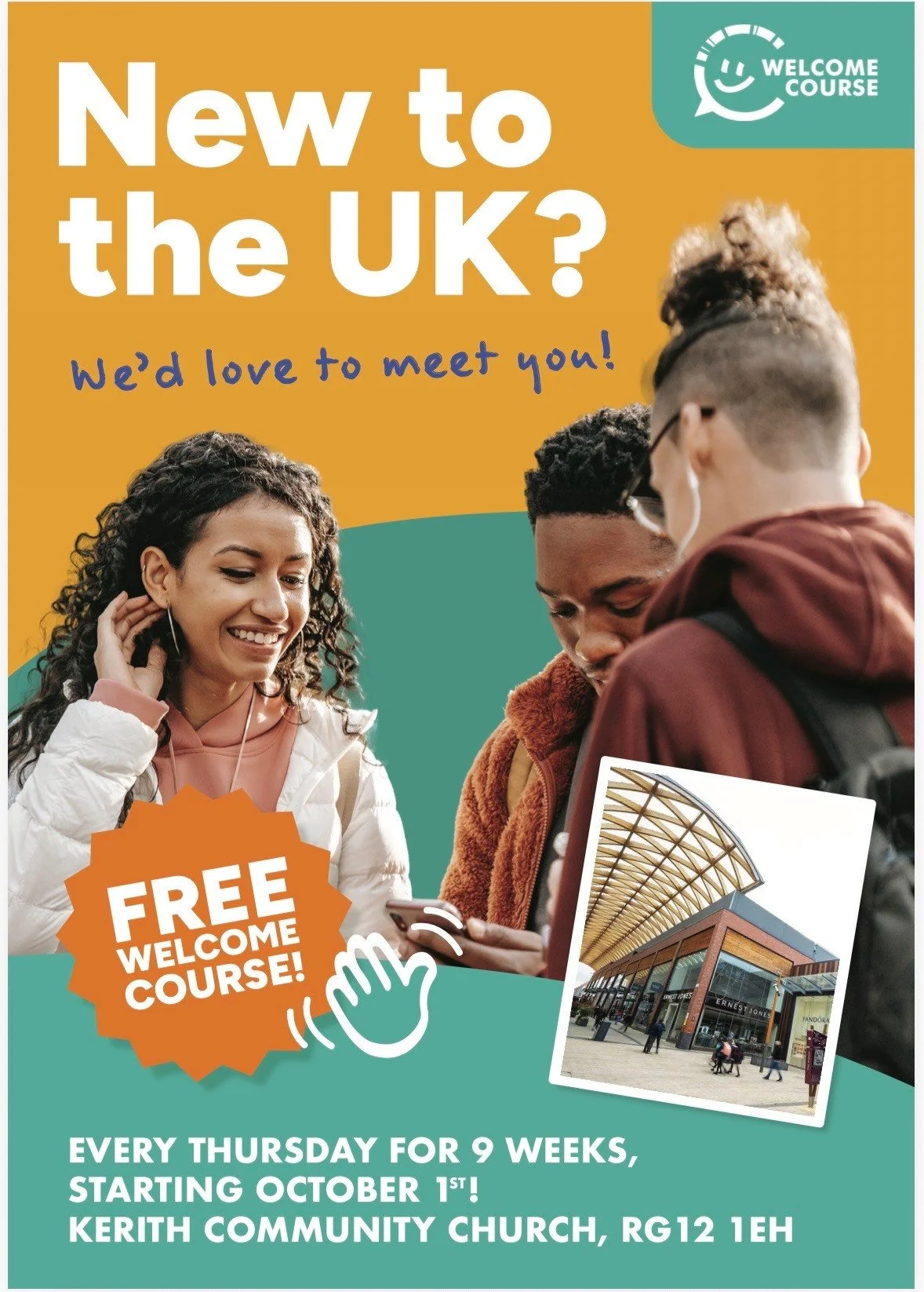 Welcome Course Coming To Bracknell