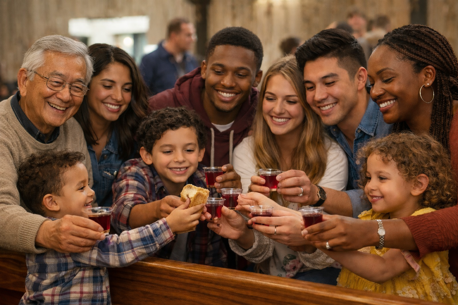 intergenerational and family communion