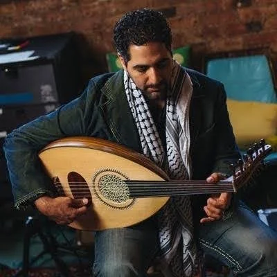 Oud player Ronnie Malley
