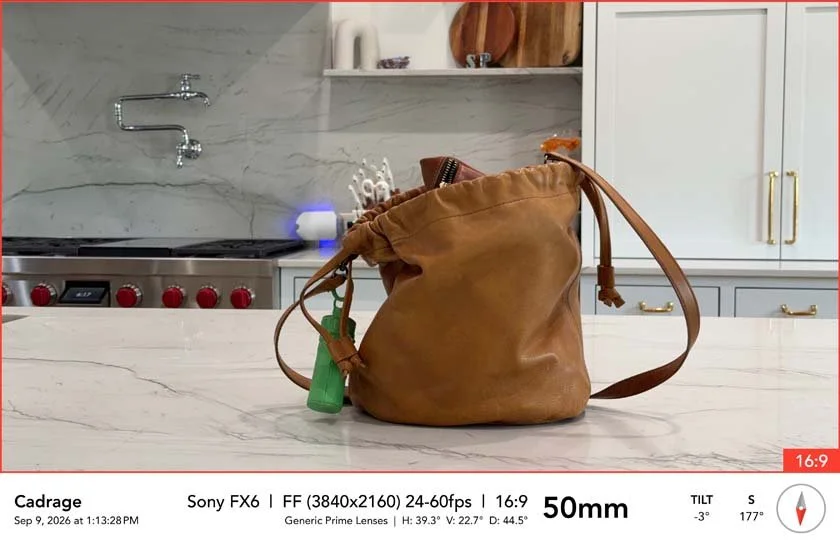 Product shot on counter