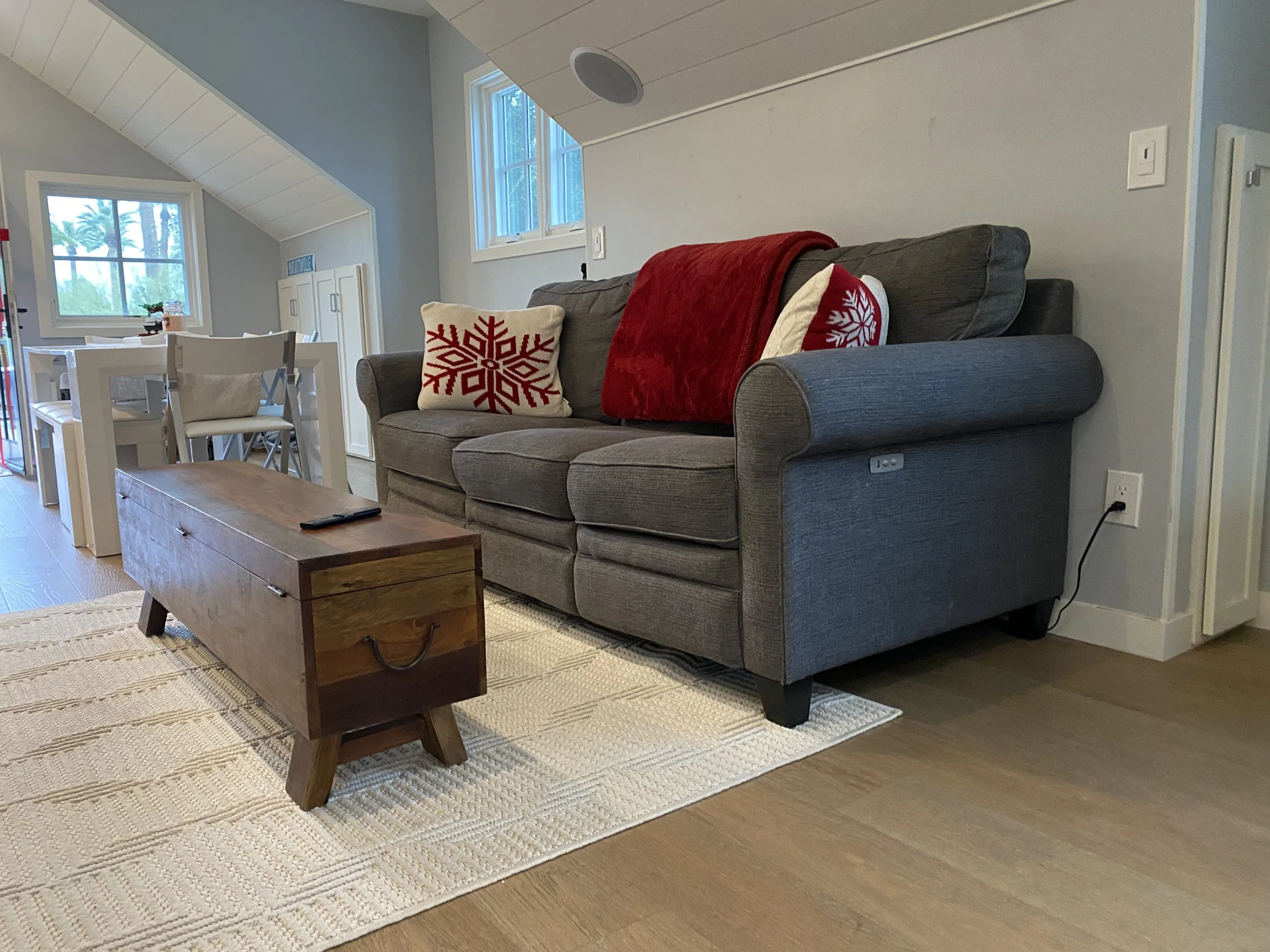 Apartment sofa (upstairs)