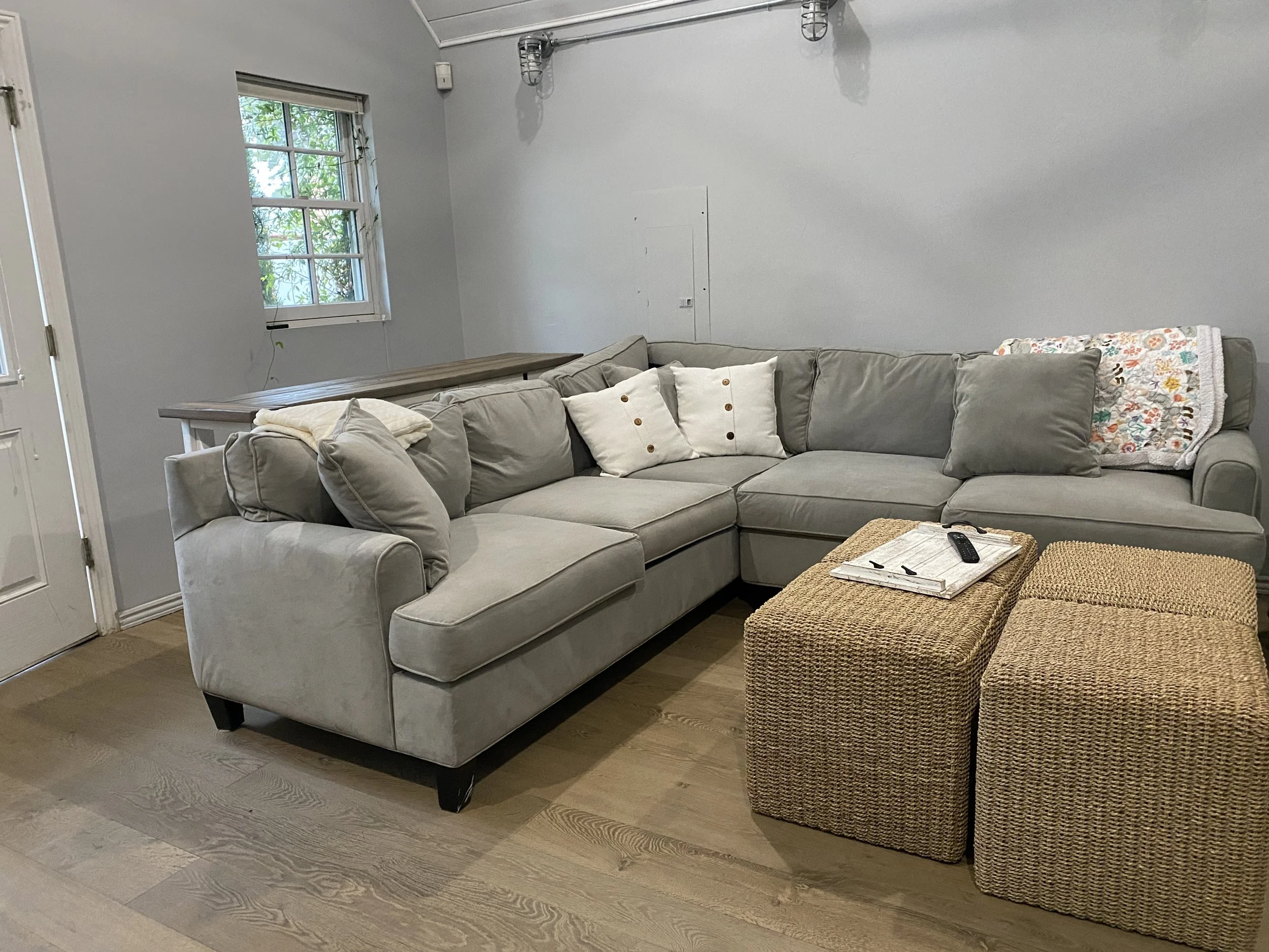 Couch/sectional in guest house