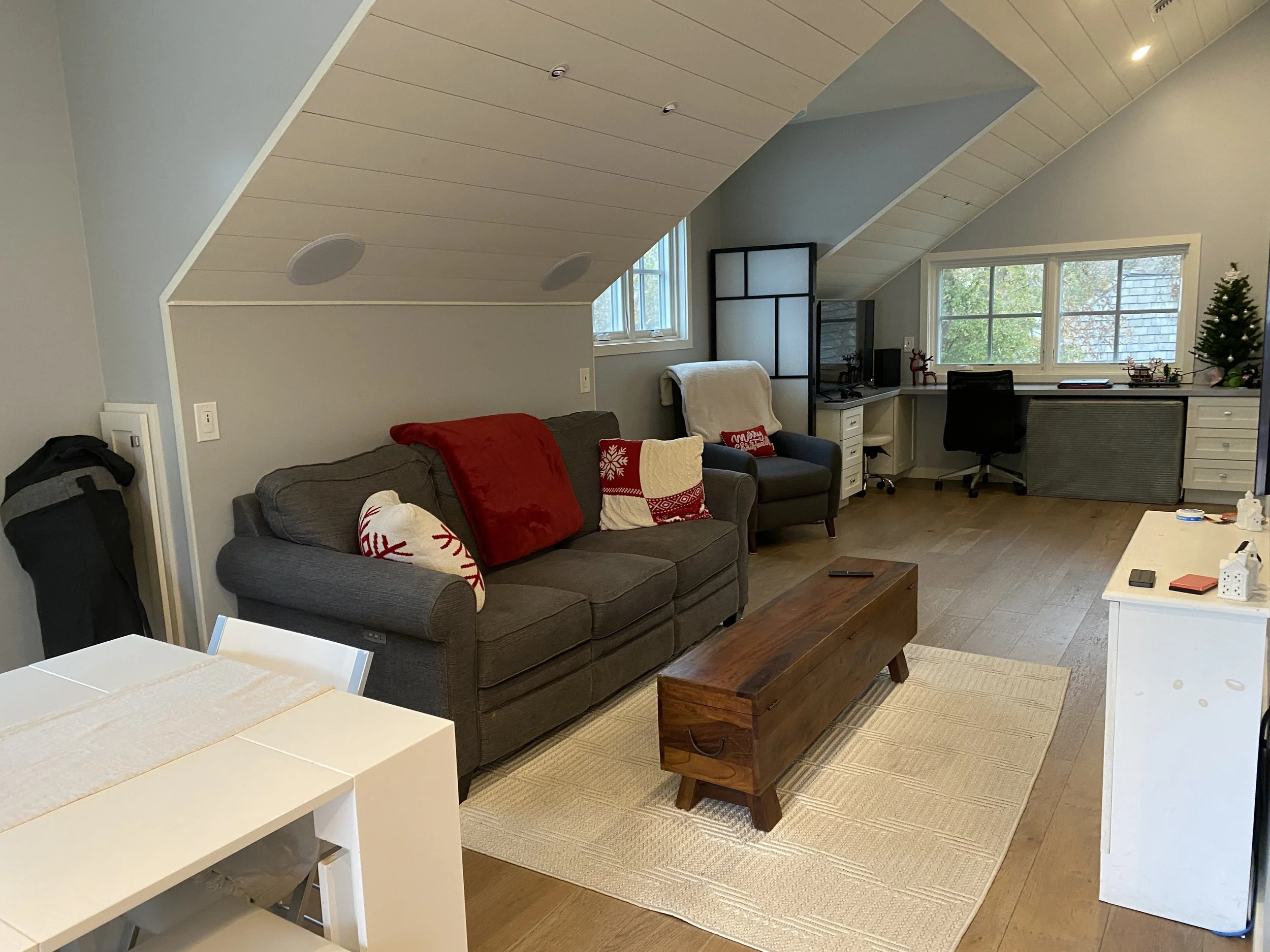 Apartment sofa (upstairs)