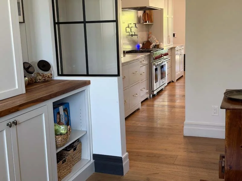 Butler's Pantry looking into main kitchen