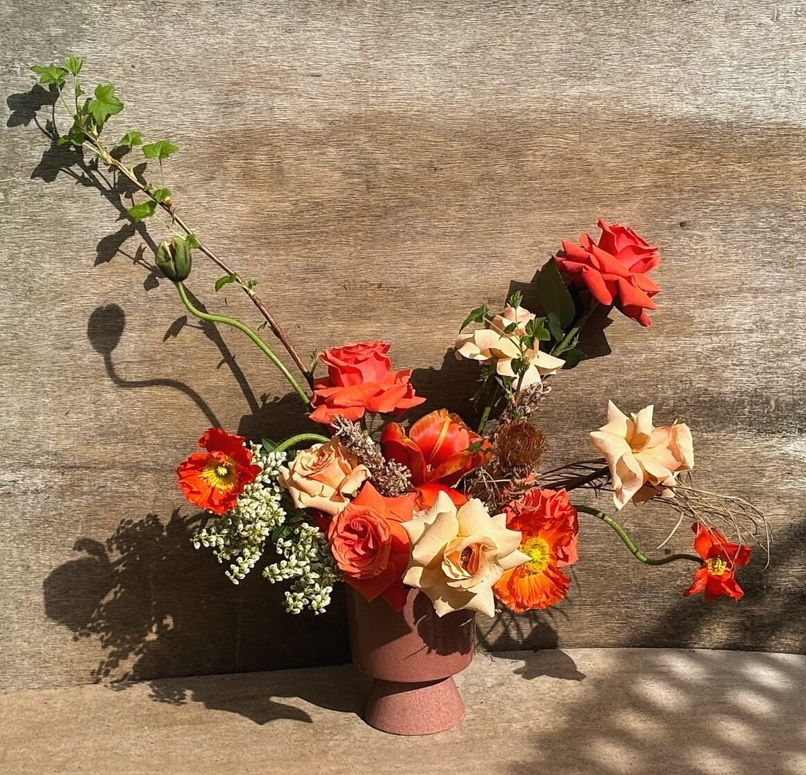 Playing with shadows.
Sunshine and spring are coming! 

#poppies #reflexedroses #tulips #spring #sunshine #onesixqueens #florist #buckhursthill #floraldesign #flowersofinstagram #loughton #chigwell #woodfordgreen #flowerstagram #flowershop