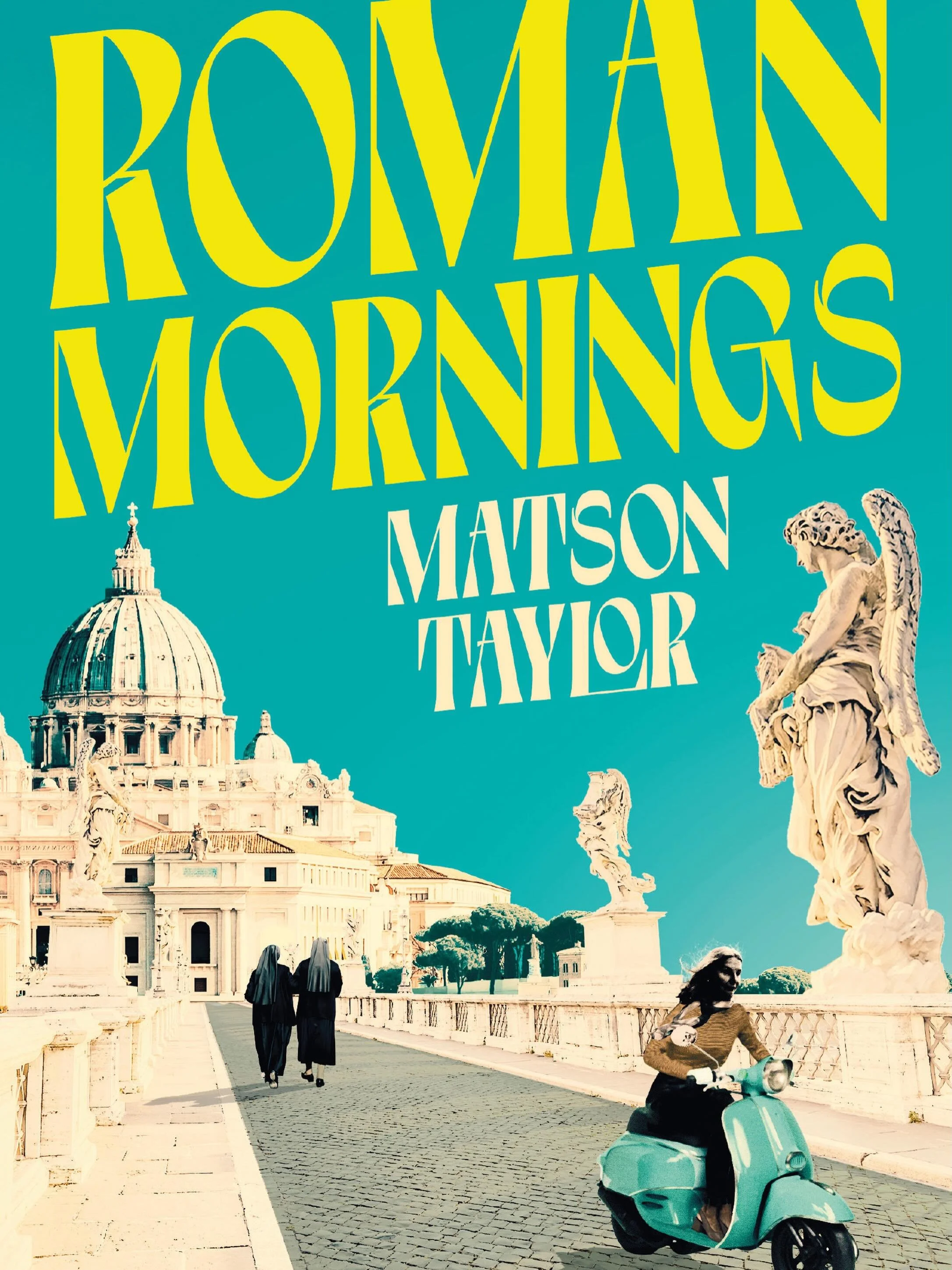 I&rsquo;ve got a new book coming out very soon. It&rsquo;s set in Rome in the 1970s and features broken hearts, lost souls and a sprinkling of magic. Oh, plus nuns. And a talking cat. 🇮🇹 

Available to preorder now - speak to the lovely booksellers