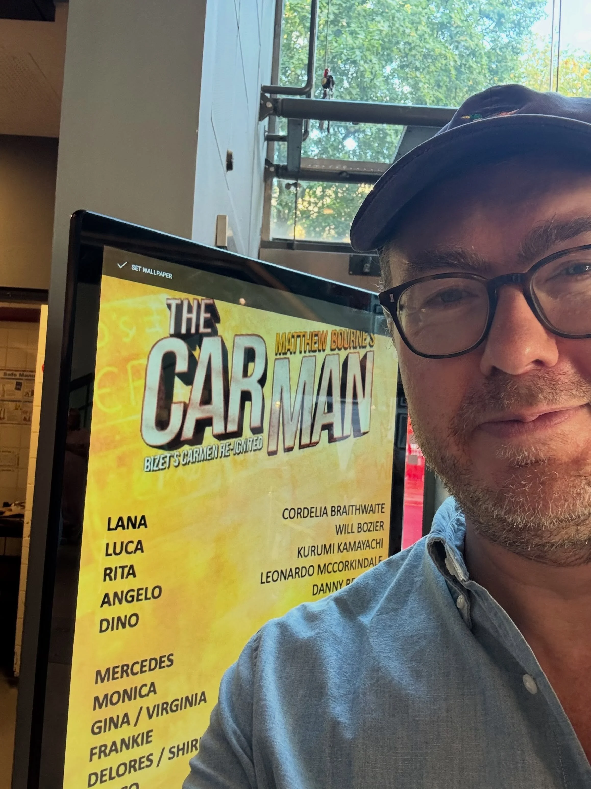 A wonderful evening at @matthewbourne13&rsquo;s The Car Man. Such brilliant storytelling - I loved every minute of it. All the passion, all the expression - the basic building blocks of a Yorkshireman&rsquo;s DNA.