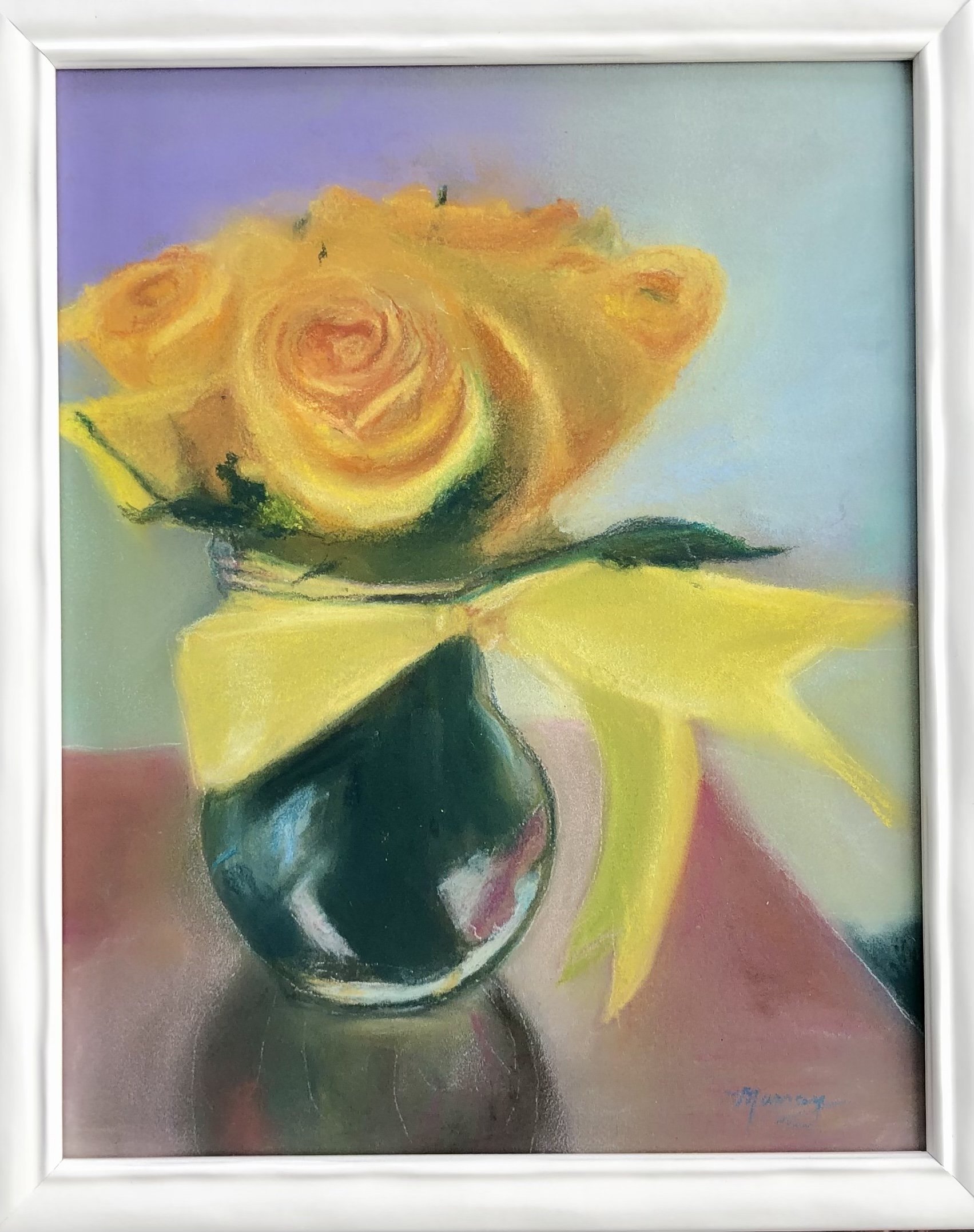 Yellow Roses by Margie Murray