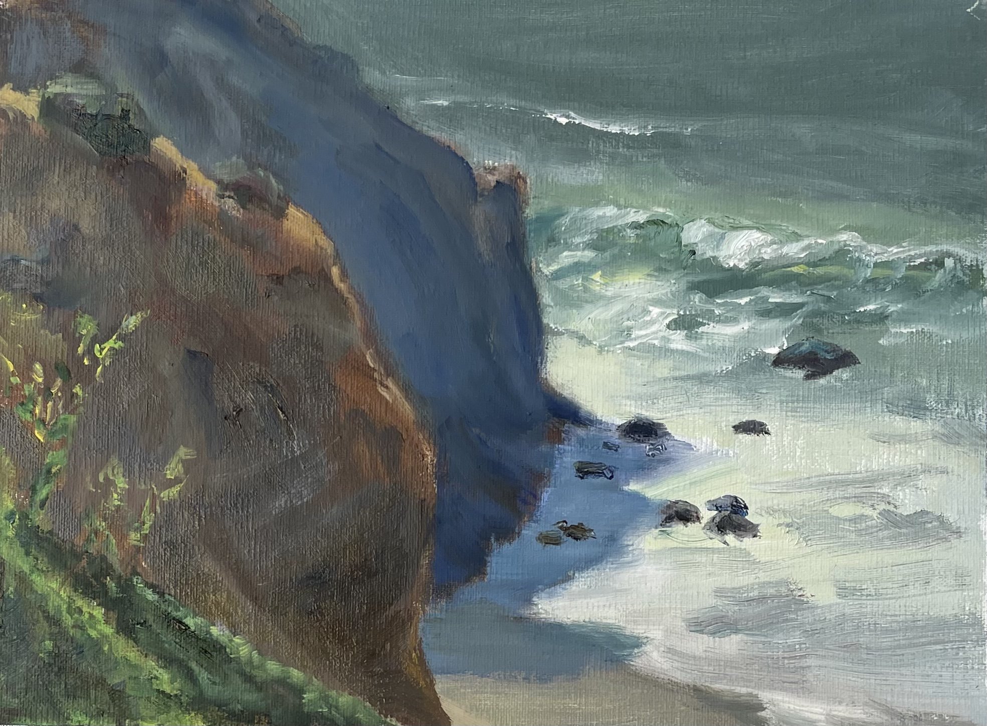 Top of Point Dume by David Block