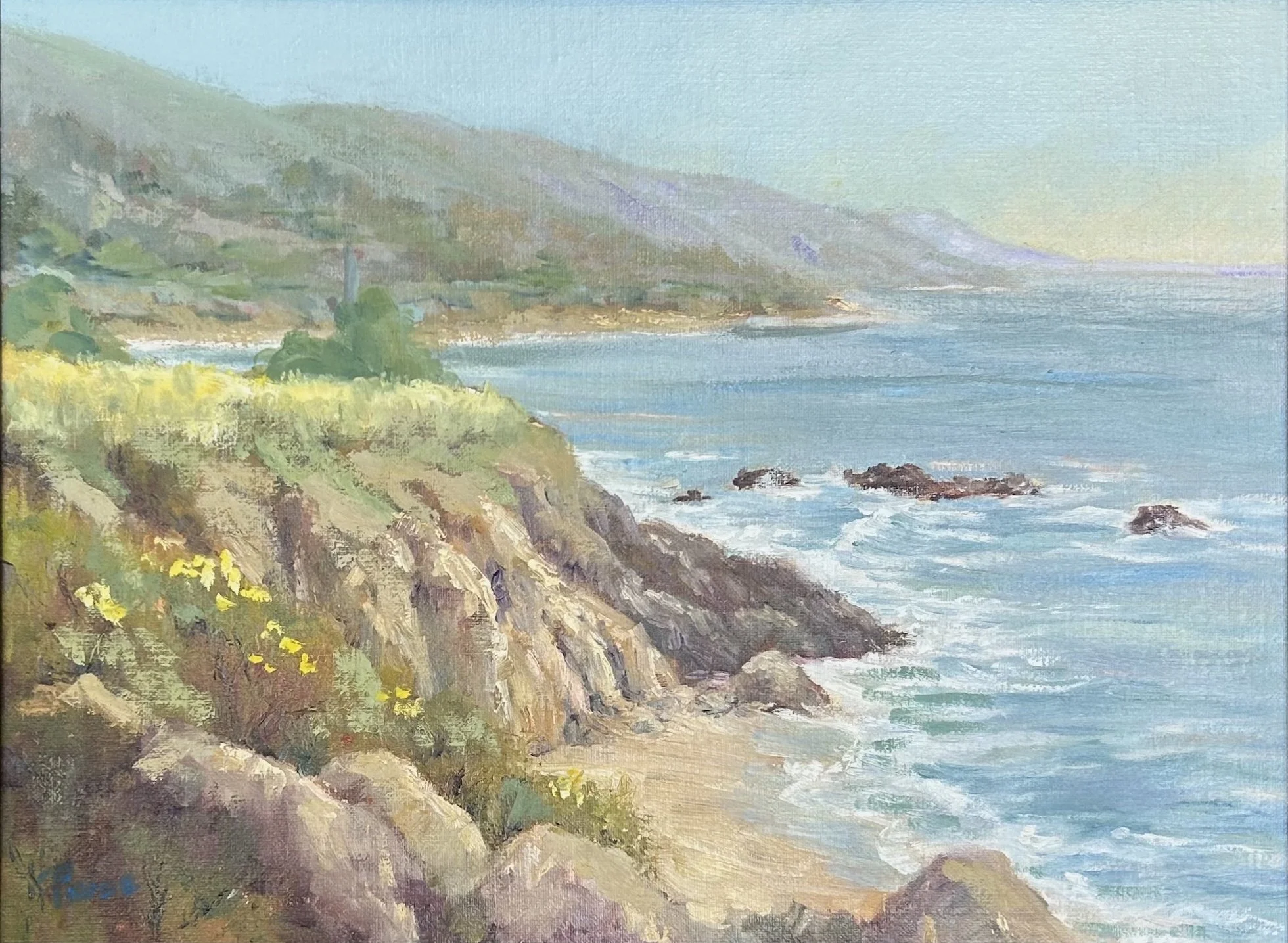Marnie Piuze Malibu Coast 12x16 $450