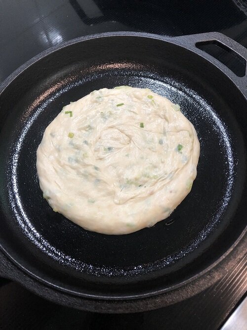 Crispy Scallion Pancake Recipe — Dash of Soy Culinary School