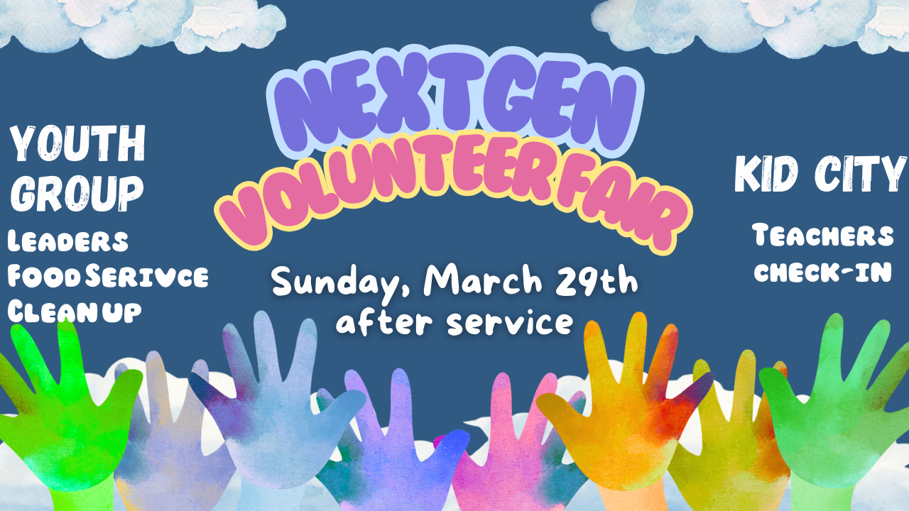 Next Gen Volunteer Fair