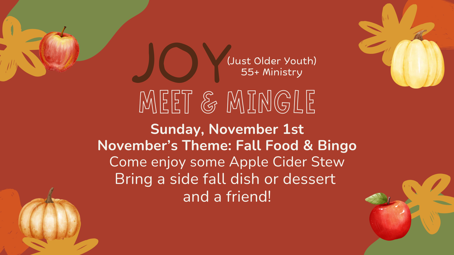 JOY Meet &amp; Mingle