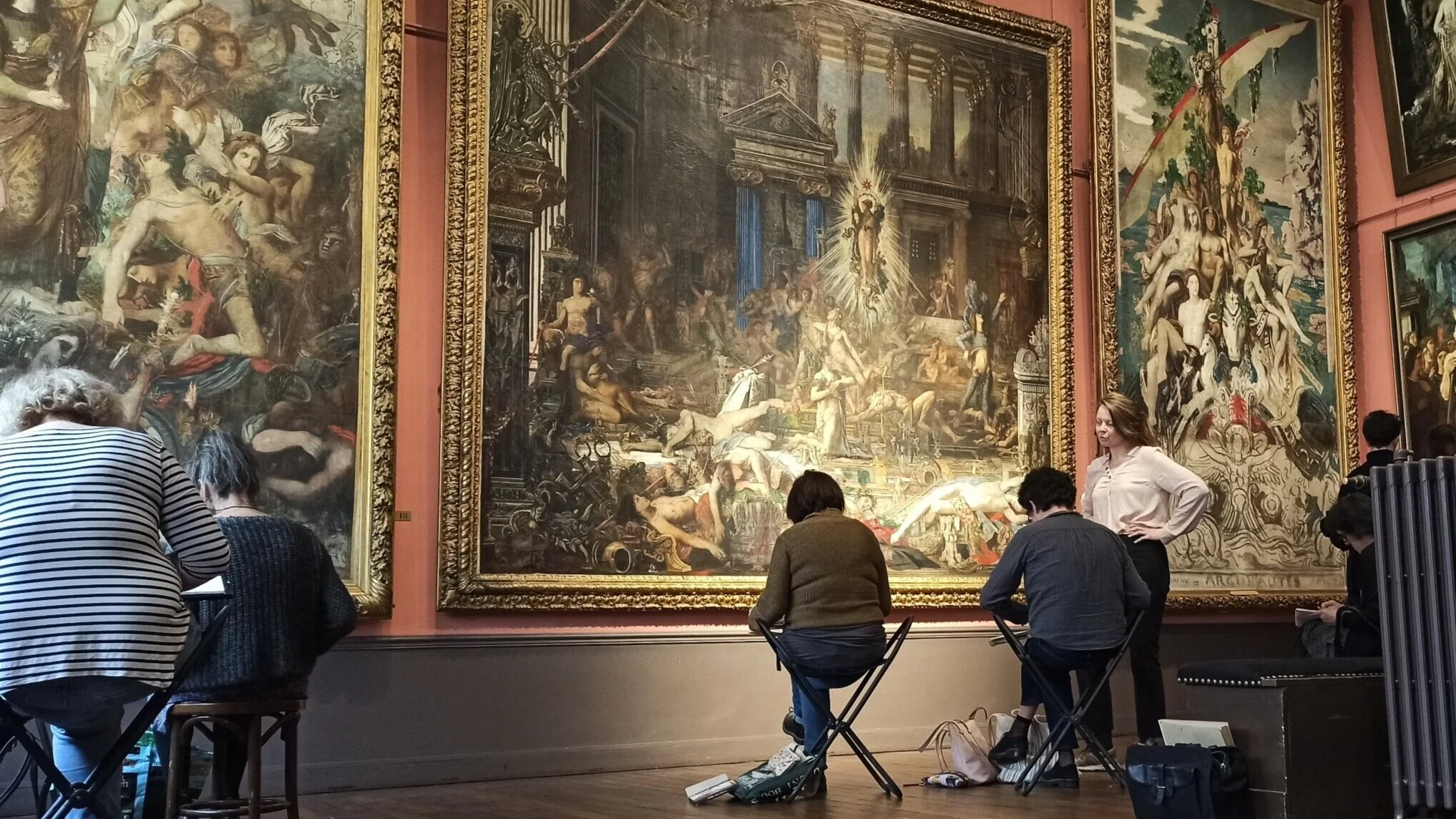 Cours, stages et ateliers de dessin en Musées — Sophie Graverand