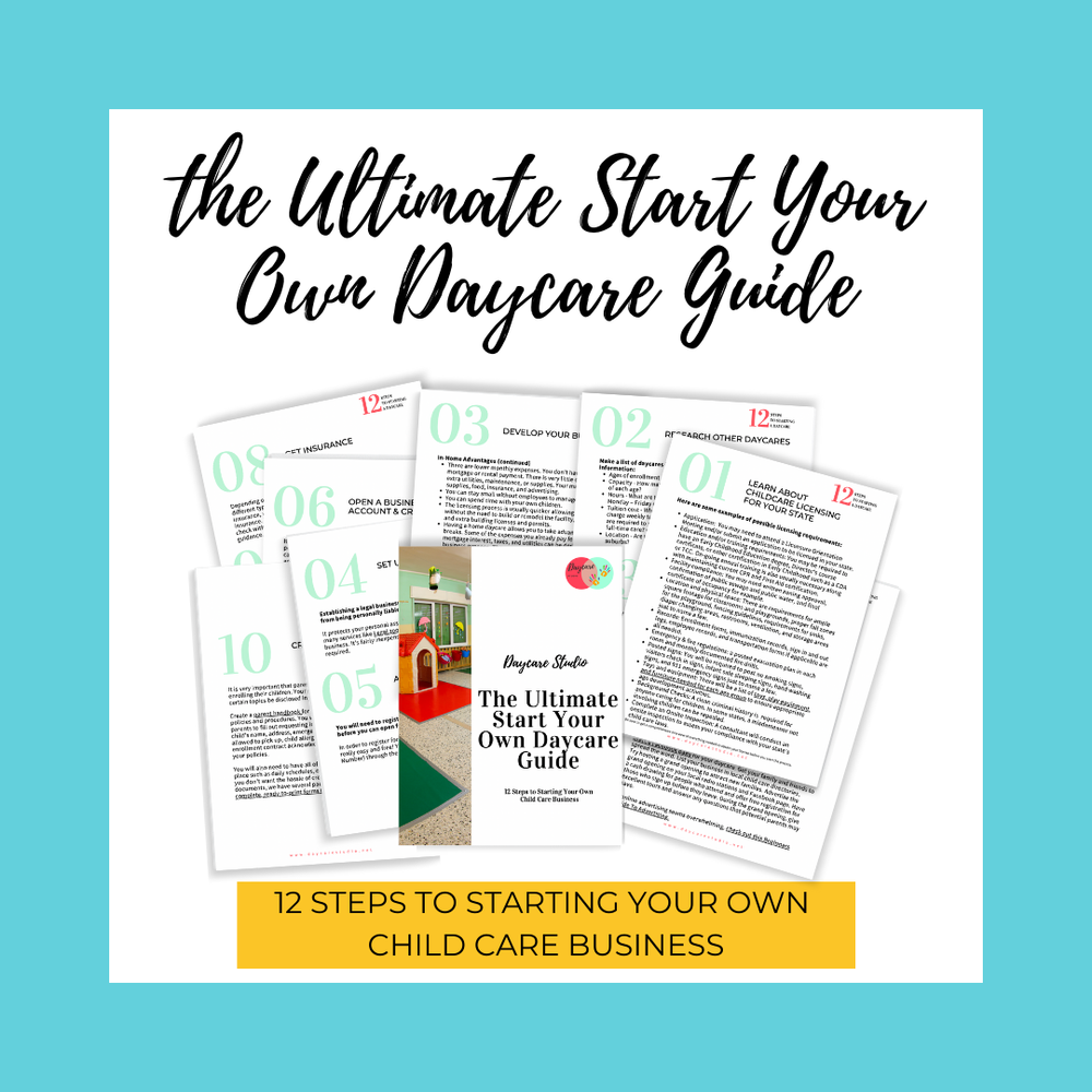 Voted #1 Guide To Starting A Daycare Center | Daycare Studio