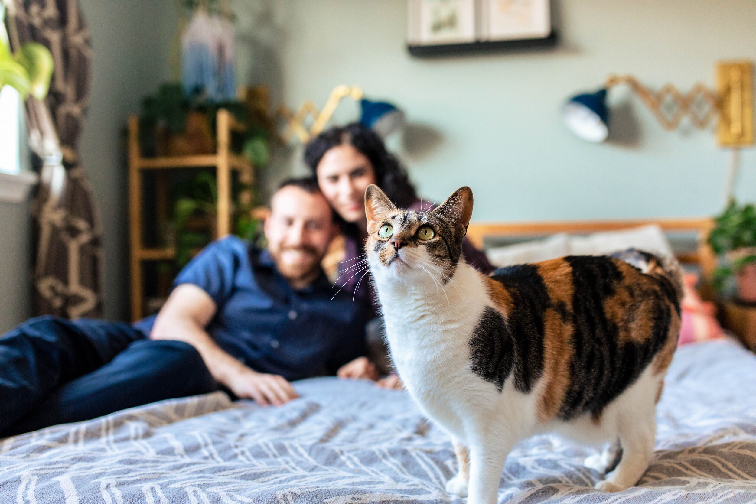 At Home South Philadelphia Engagement Session