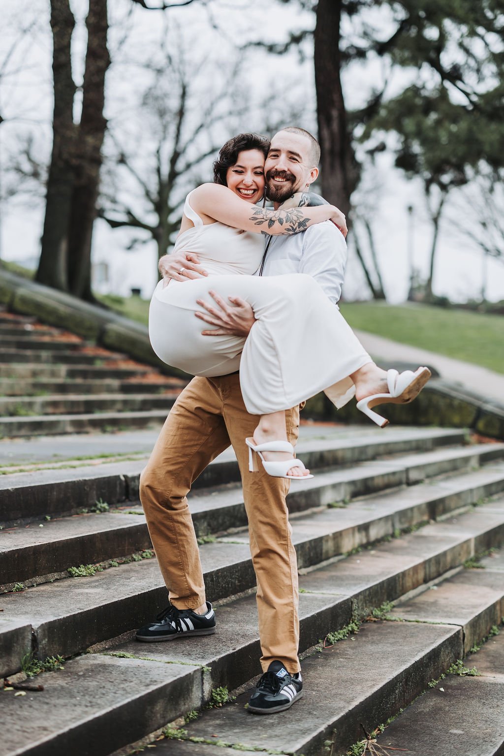 Philadelphia Museum of Art Engagement Session in Philadelphia