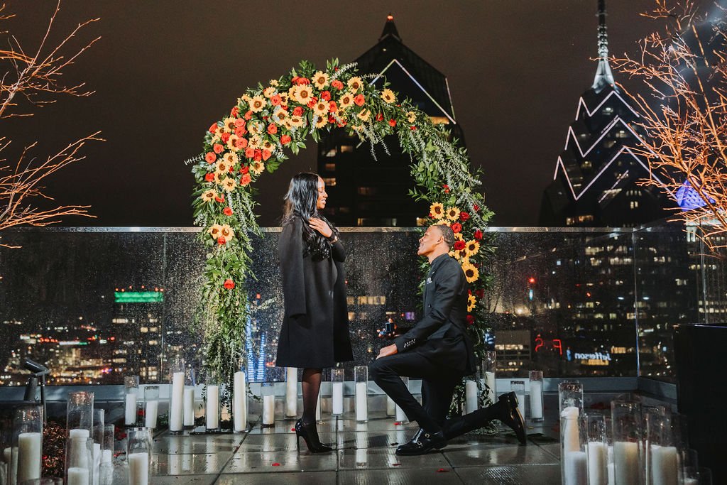 Eagles DeVonta Smith's Proposal at The W Hotel