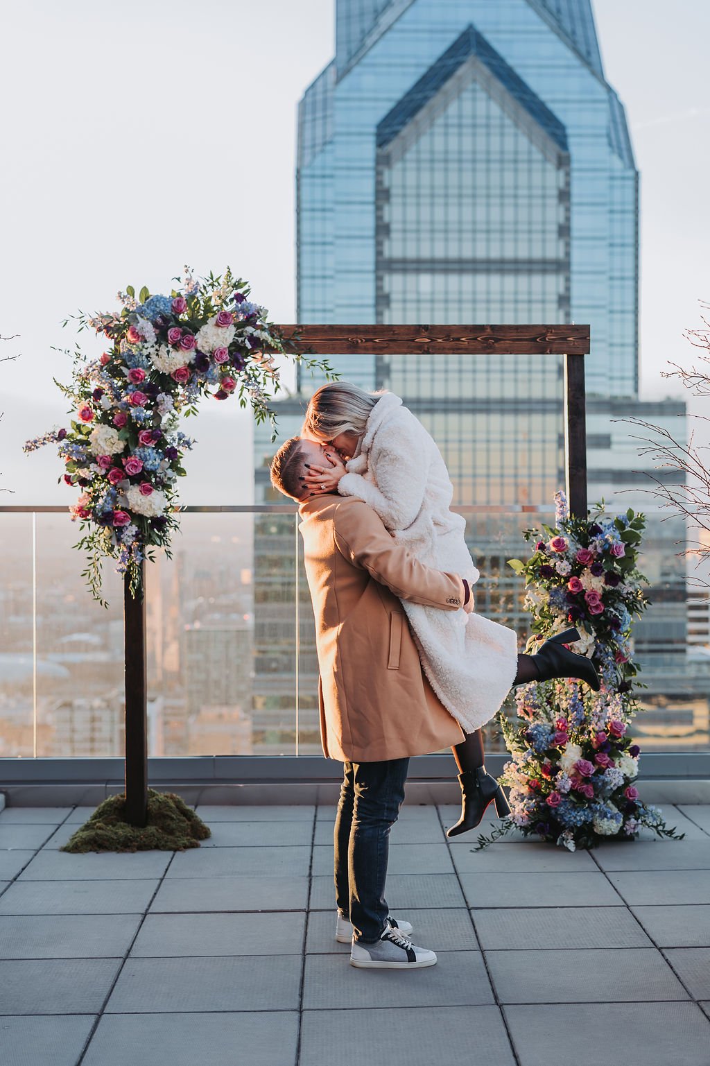 W Hotel Terrace Proposal in Philadelphia