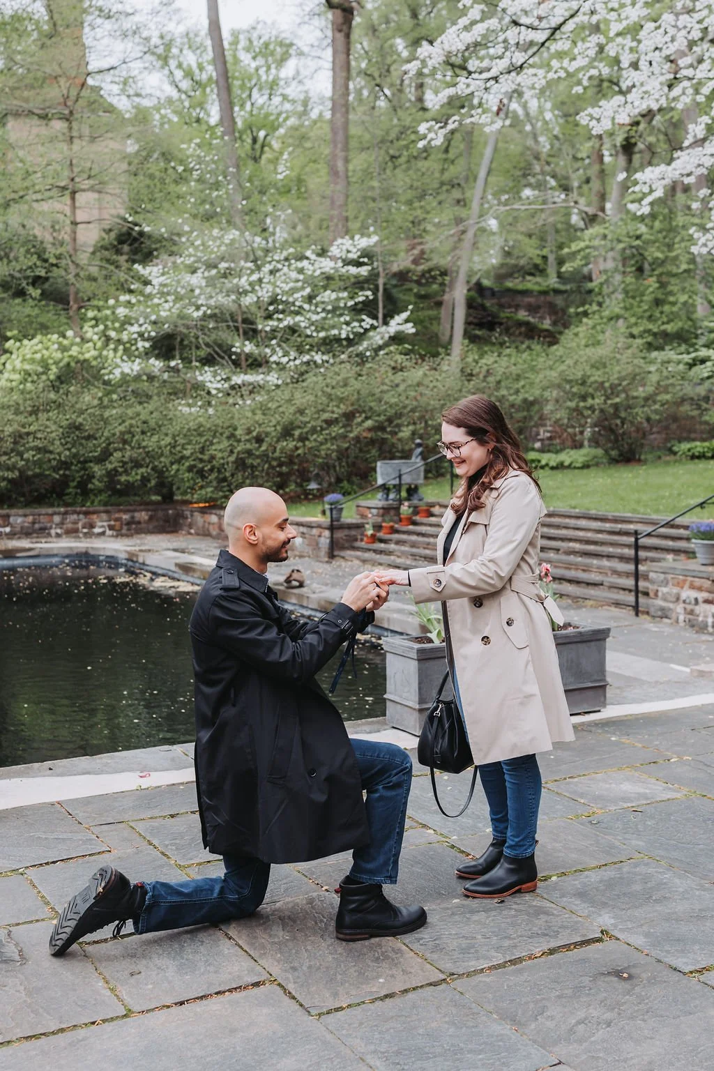 Proposal at Winterthur in Delaware 