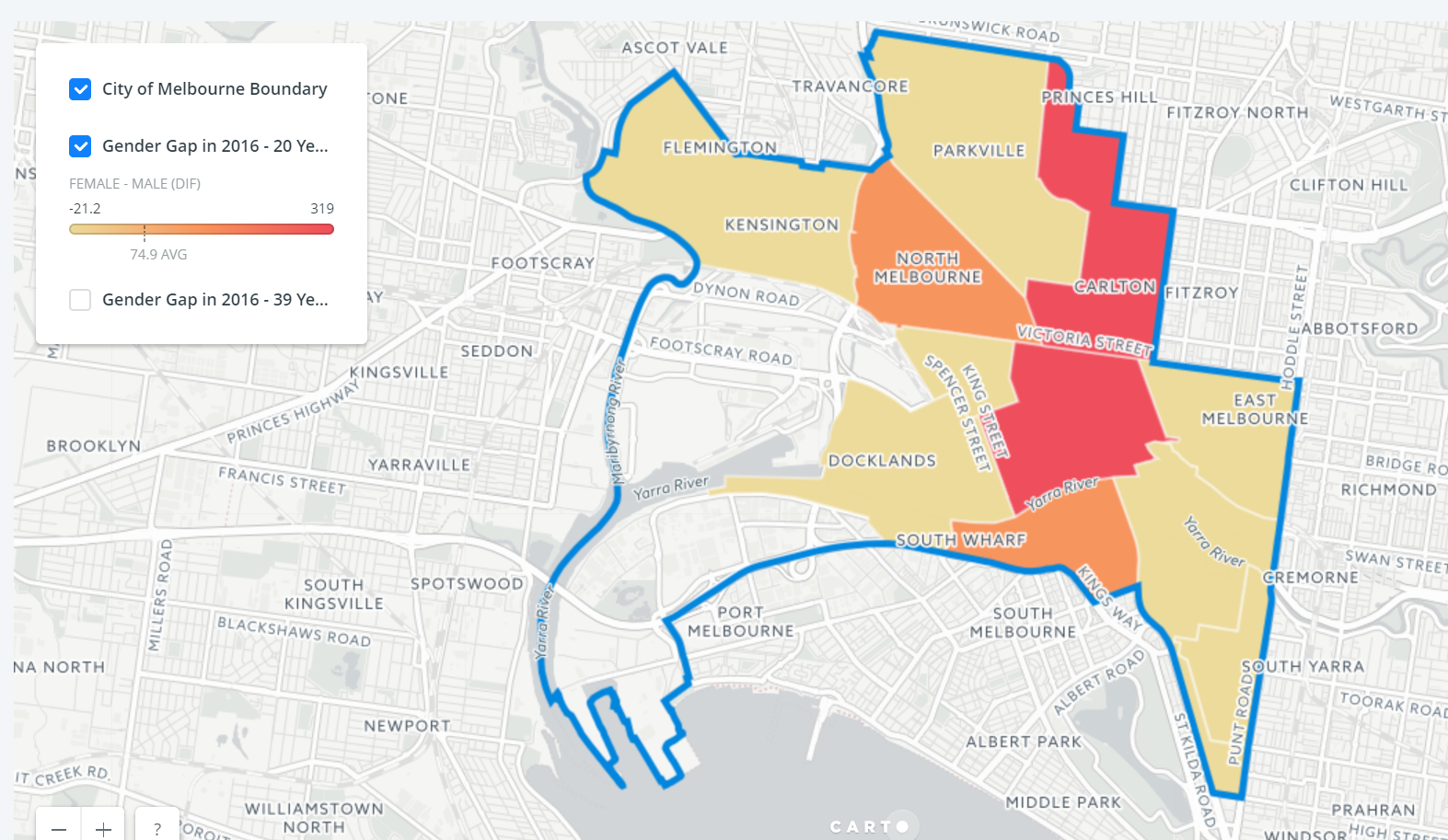 Different Cohorts, Different Spaces