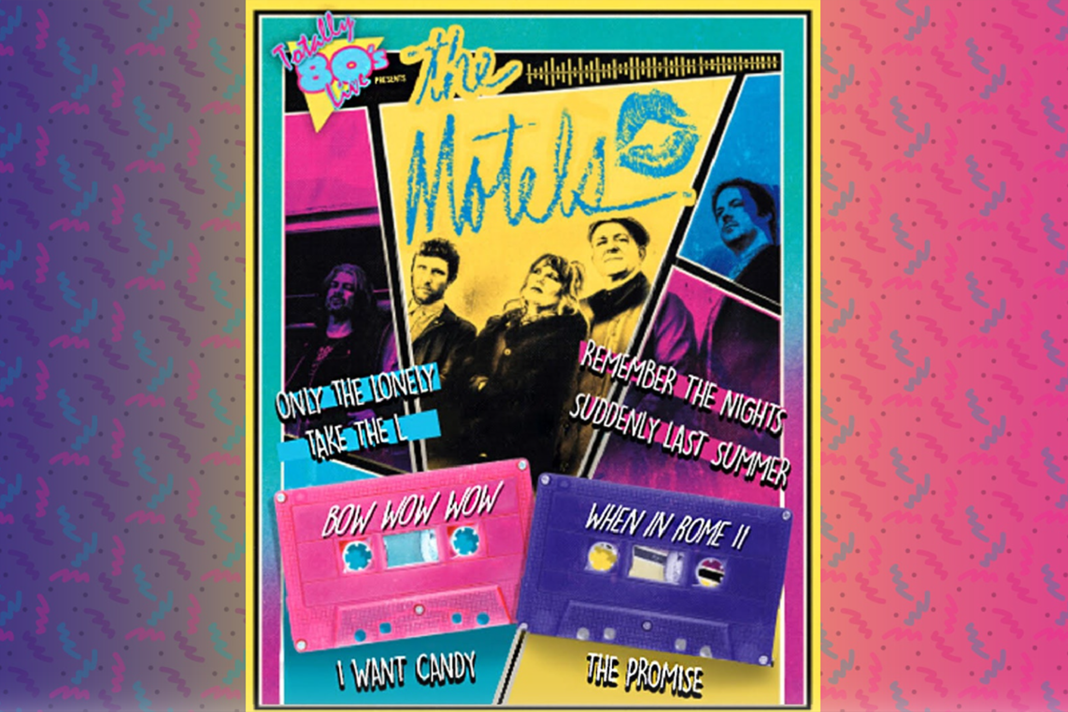 Totally 80's Tour - The Motels, Bow Wow Wow, When In Rome II