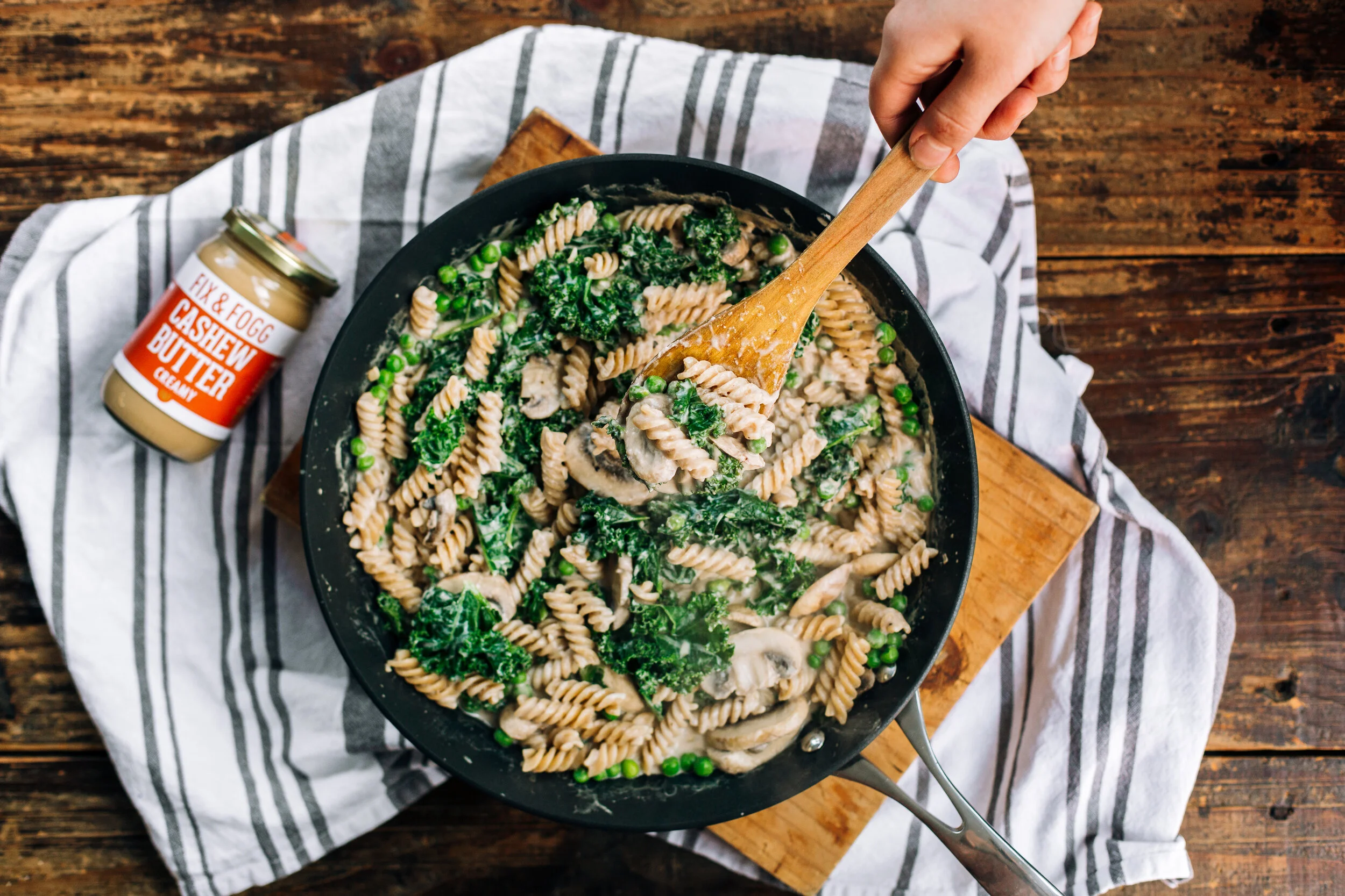 RECIPE CASHEW BUTTER PASTA SAUCE — Fix & Fogg
