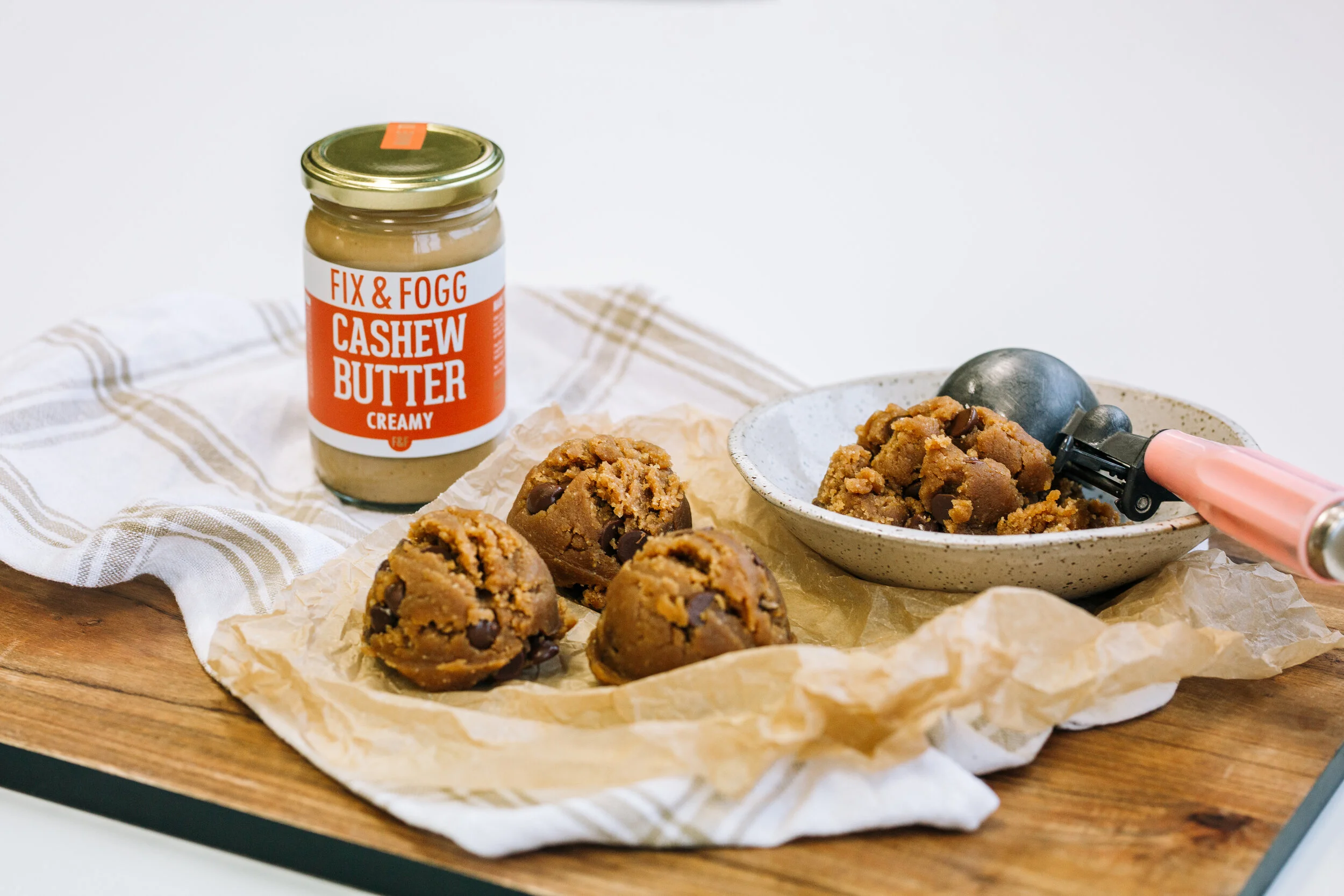 RECIPE CASHEW BUTTER COOKIE DOUGH — Fix & Fogg