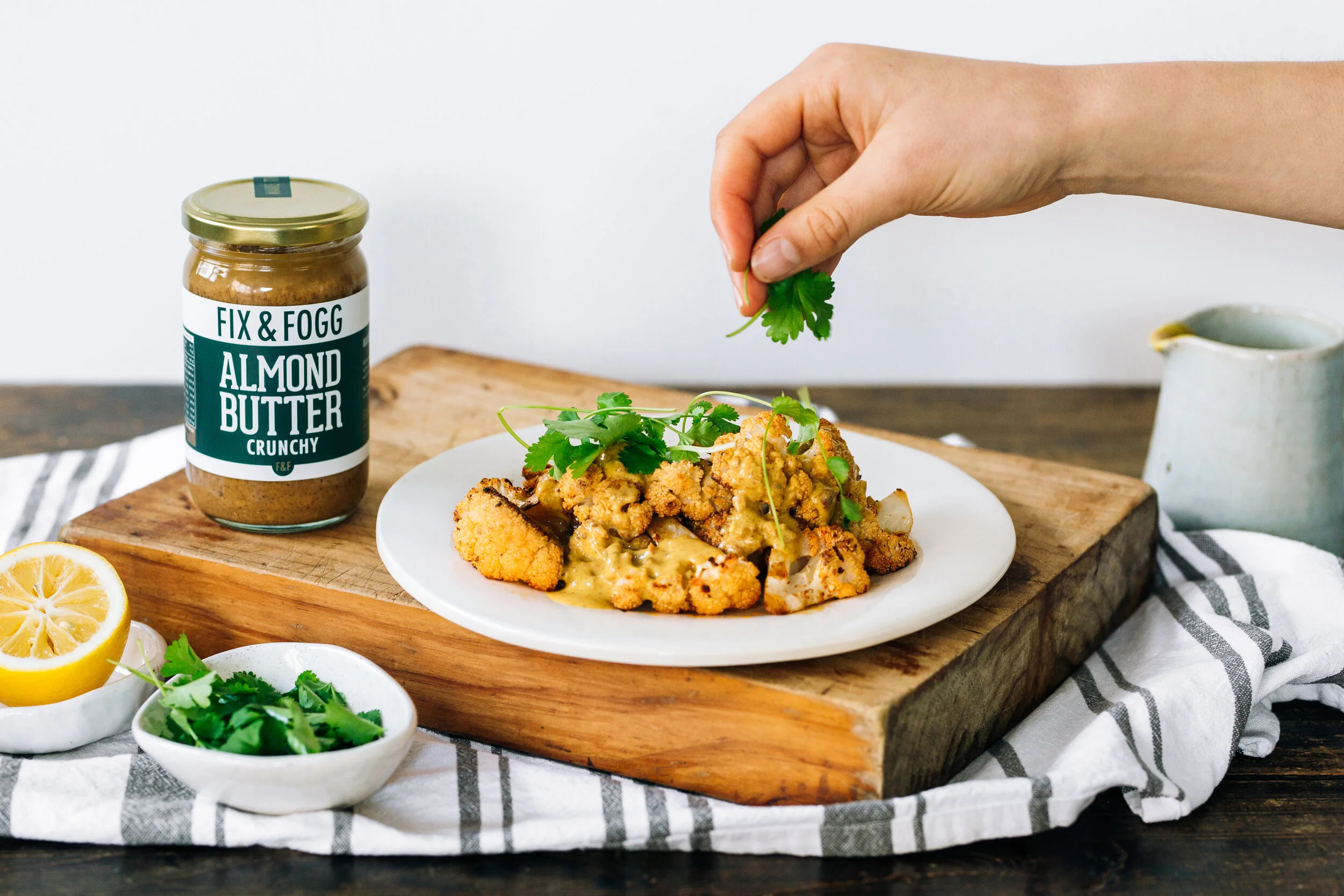 RECIPE ALMOND BUTTER TURMERIC DRESSING — Fix & Fogg