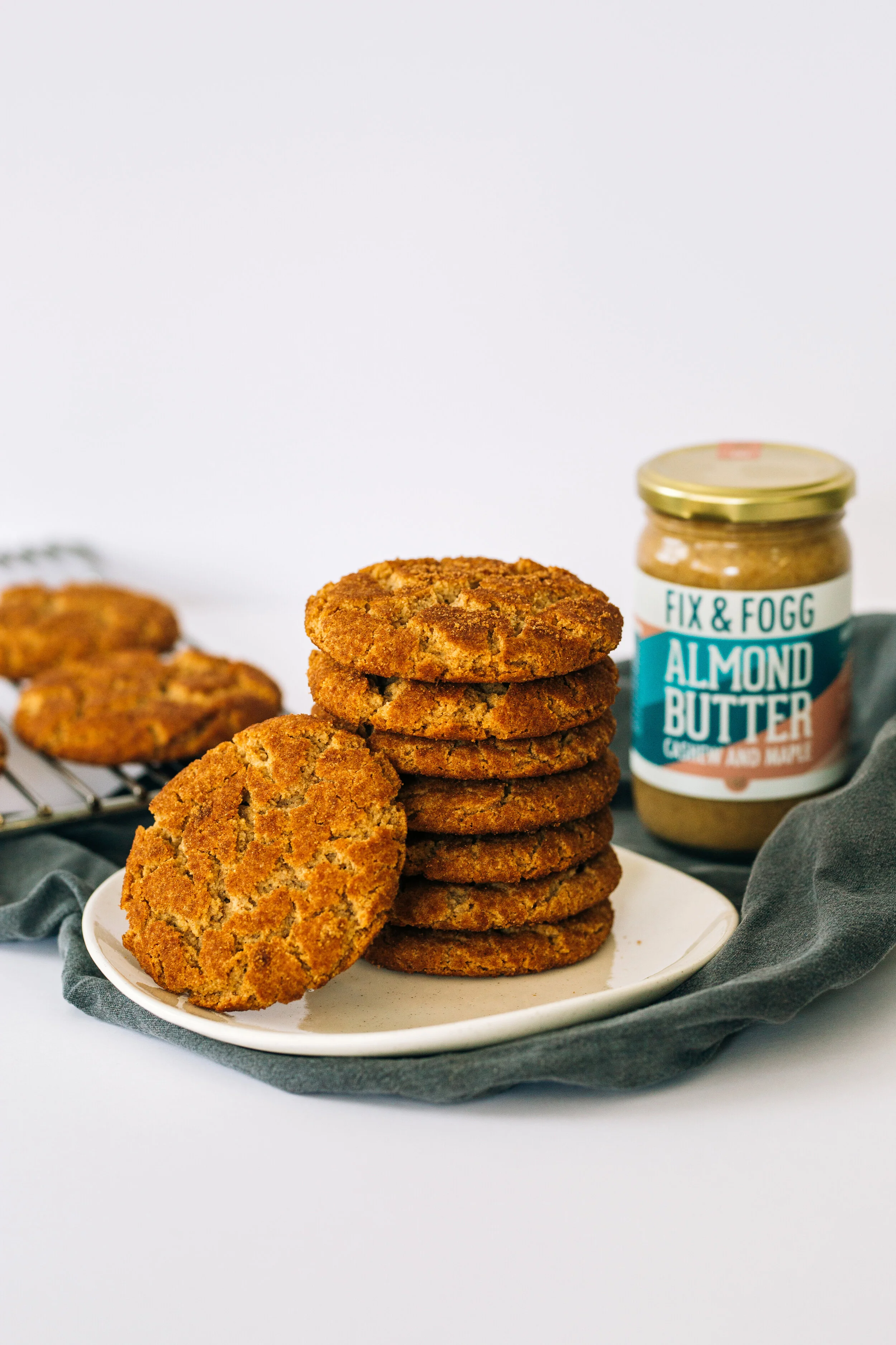 RECIPE ALMOND BUTTER SNICKERDOODLES — Fix & Fogg
